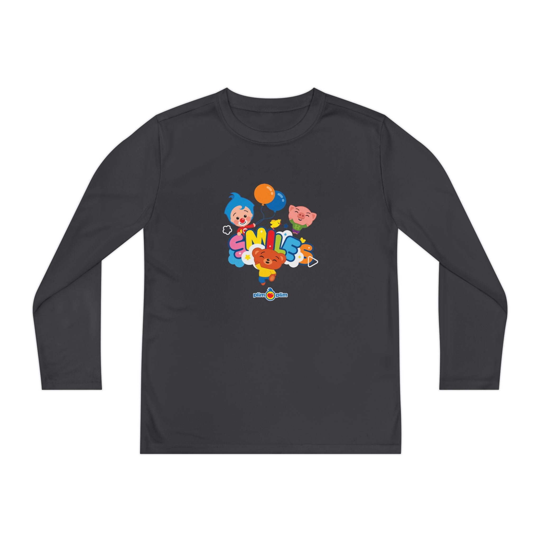 Plim Plim Camiseta Juvenil Manga Larga Smiles