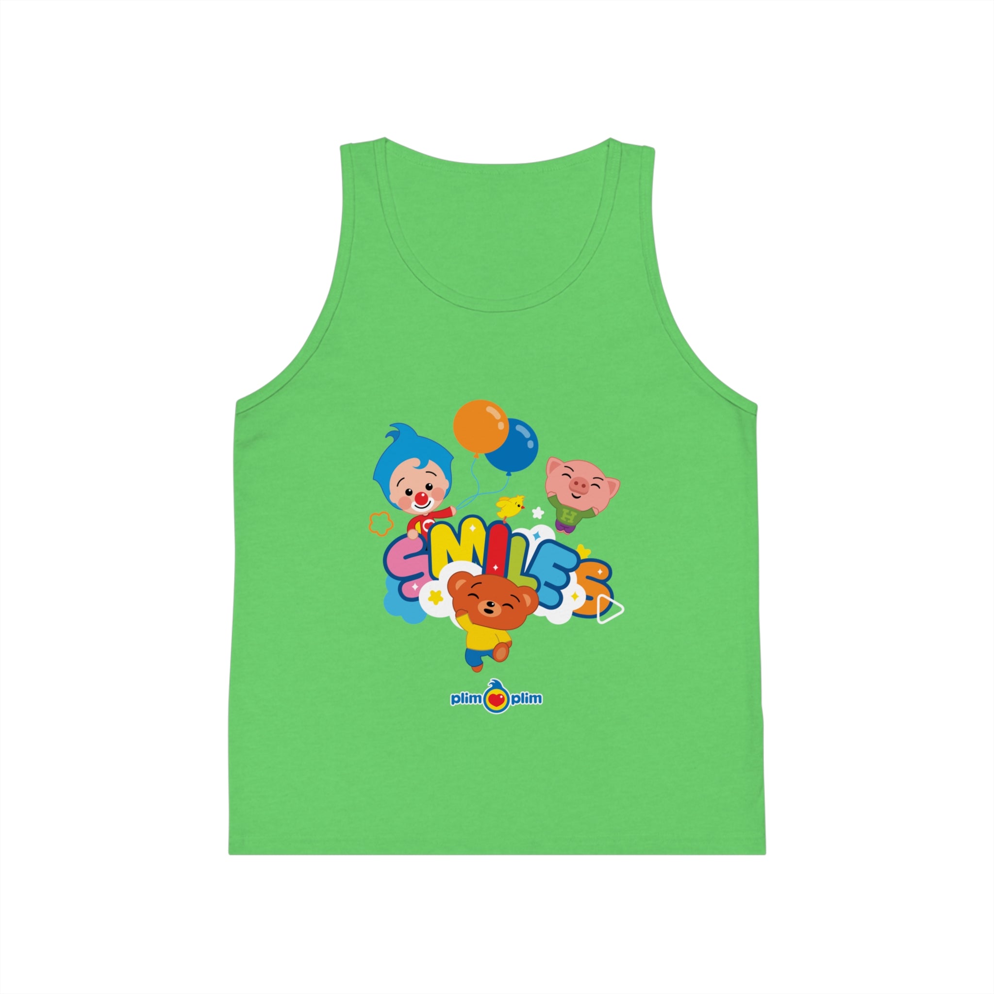 Plim Plim Camiseta de Tirantes de Niños Smiles