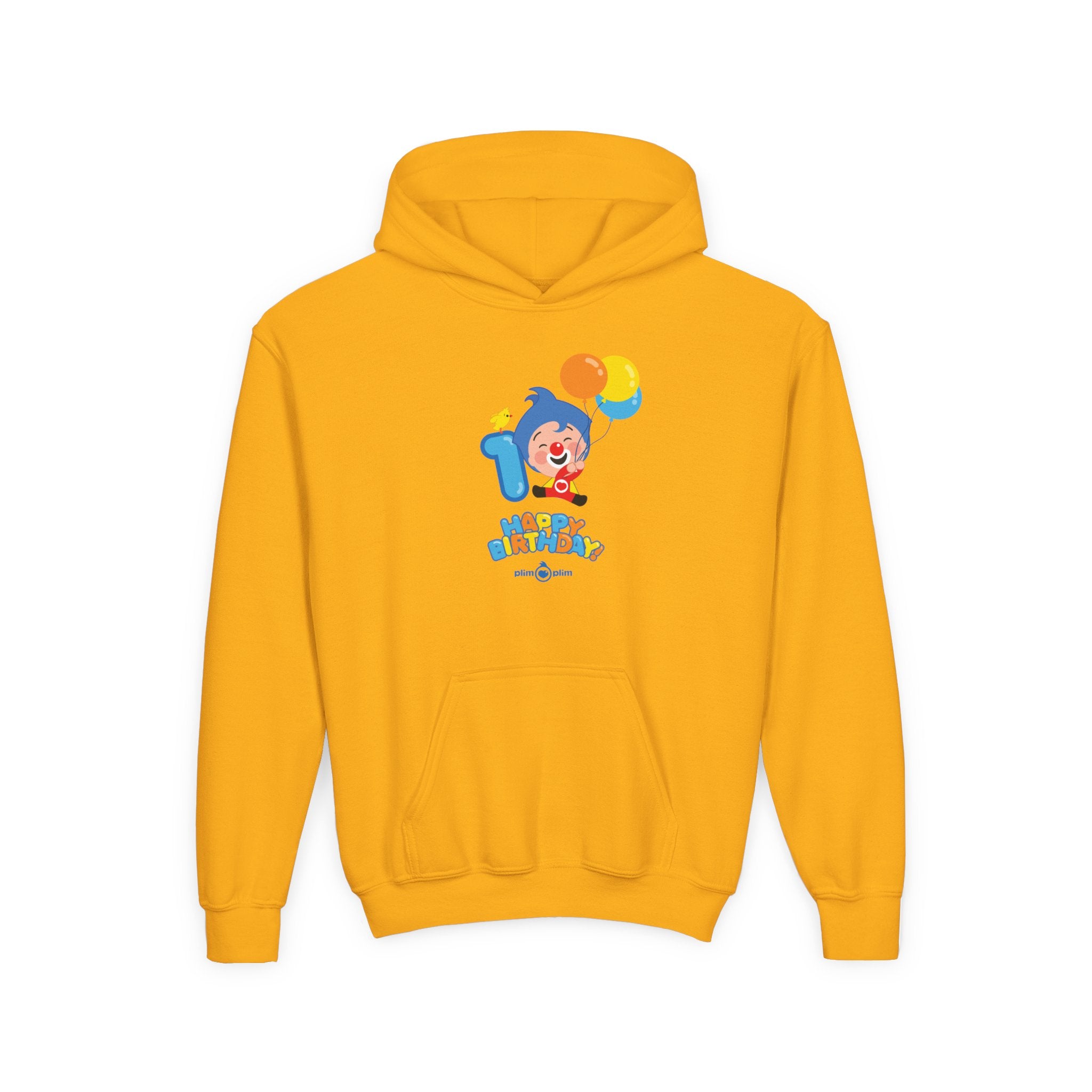 Plim Plim Sudadera de Niños con Capucha Cumple 1