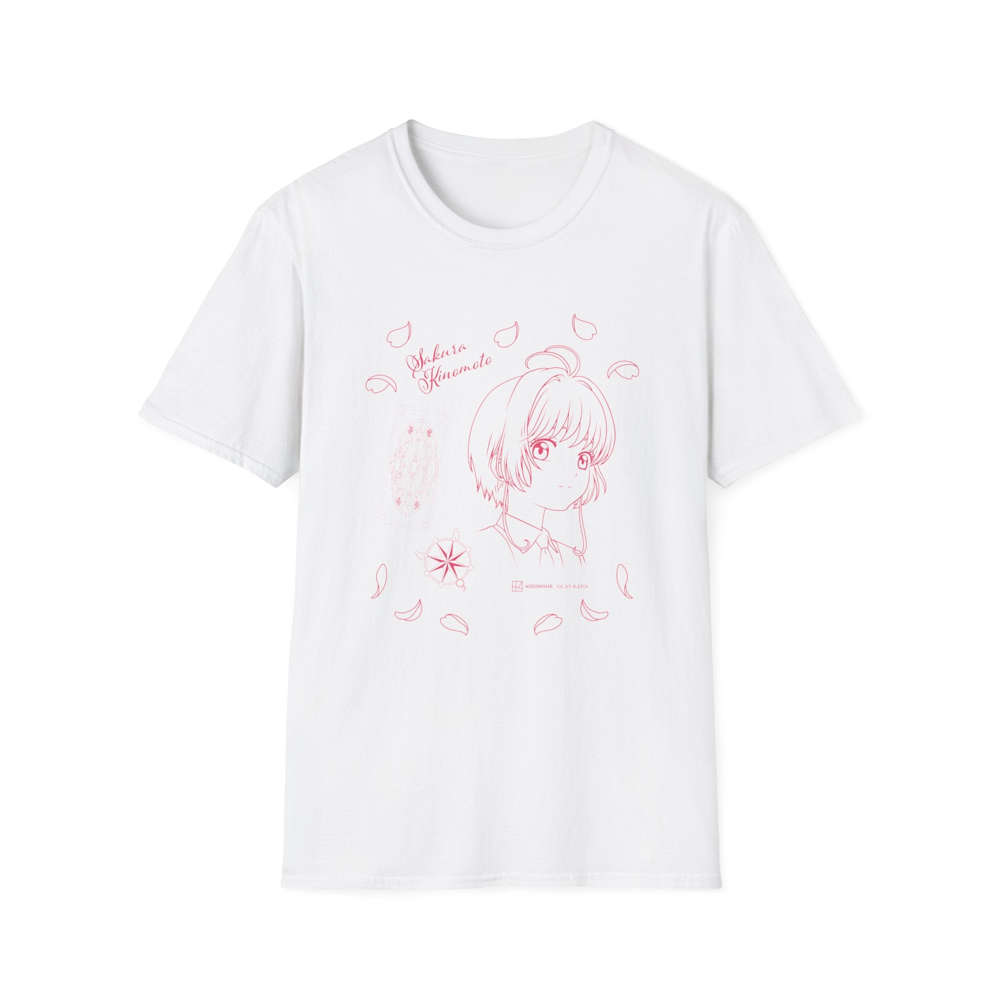 Cardcaptor Sakura: Clear Card - "Sakura, Key and Staff " T-shirt