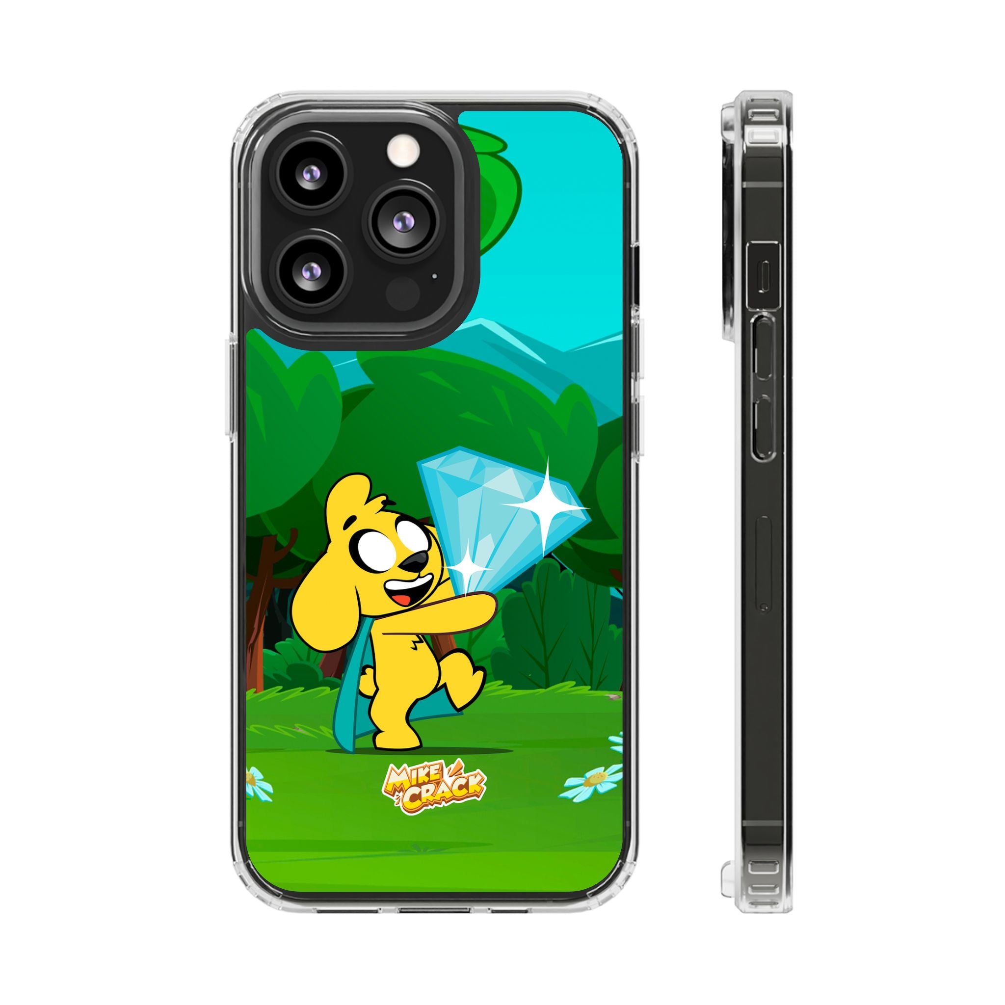 Mikecrack Clear iPhone Phone Case