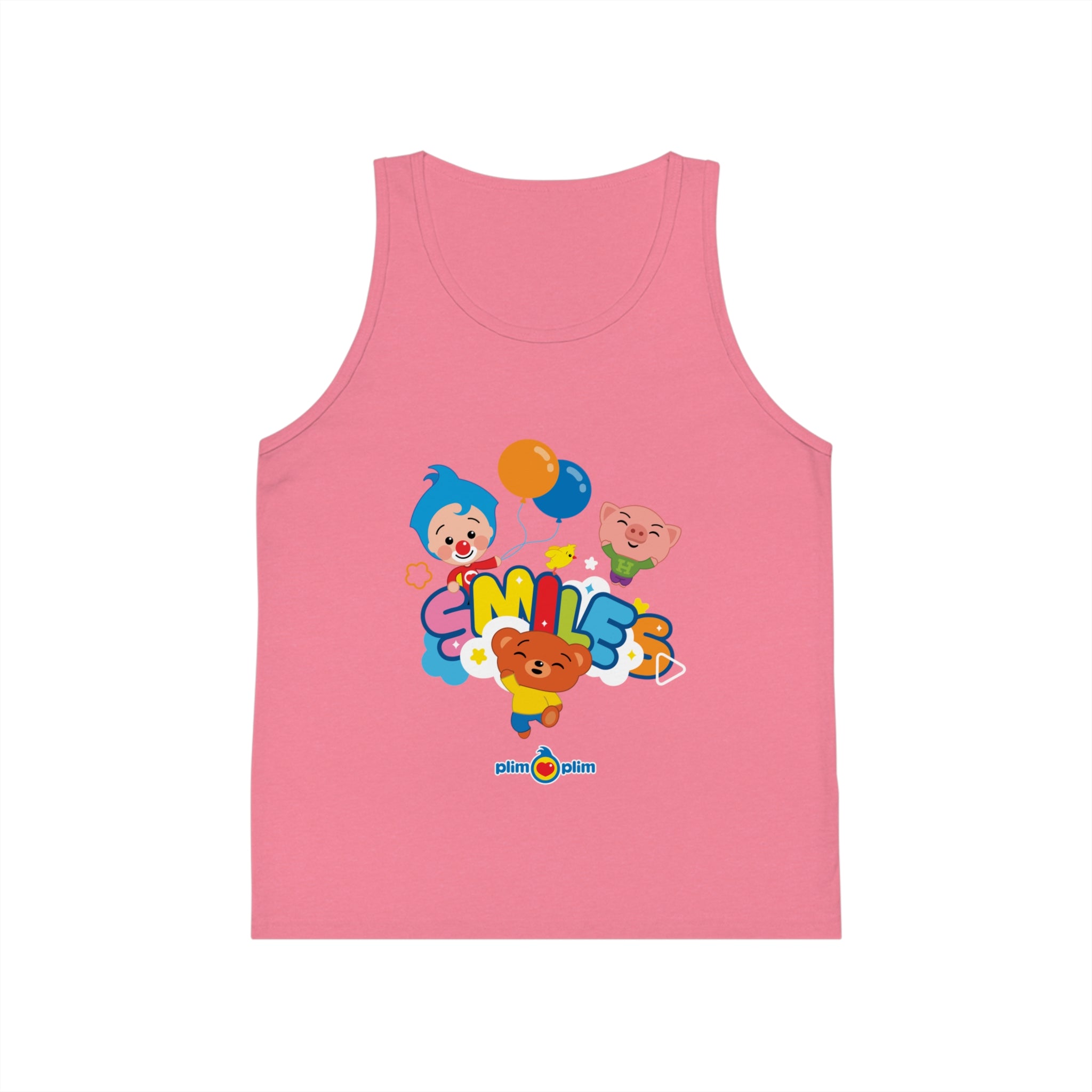 Plim Plim Camiseta de Tirantes de Niños Smiles