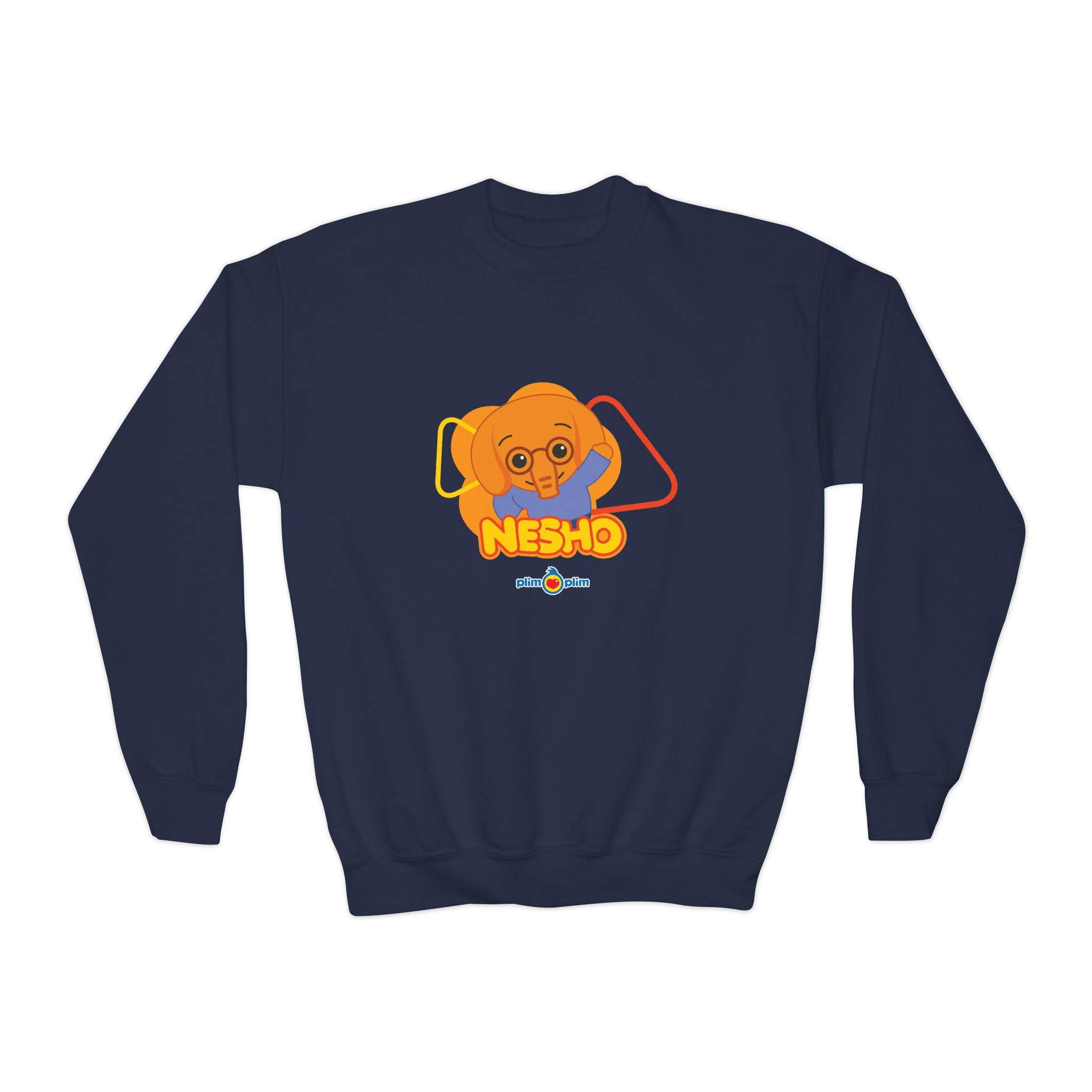 Plim Plim Sudadera Juvenil de Cuello Redondo Nesho