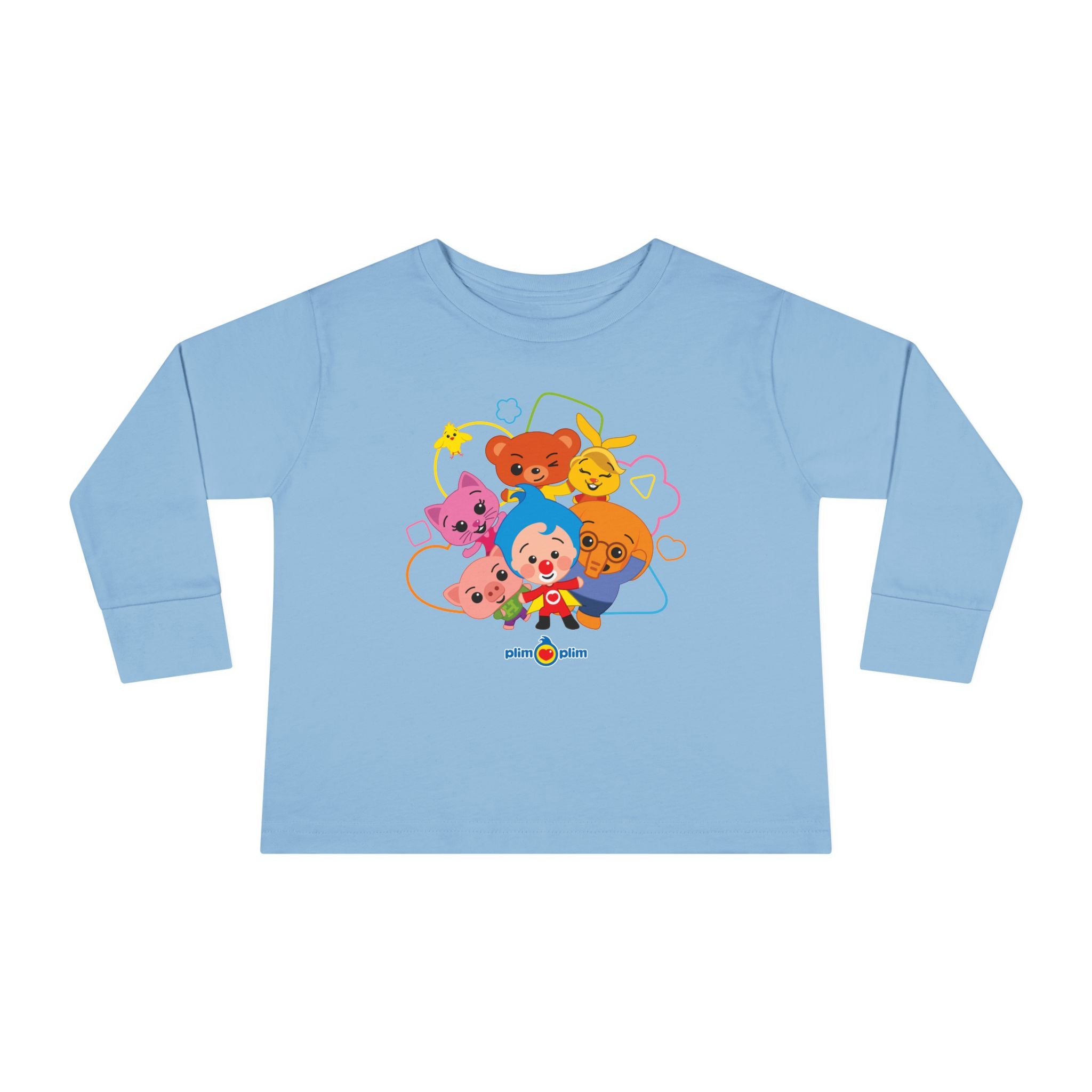 Plim Plim Camiseta Manga Larga de Niños Amigos
