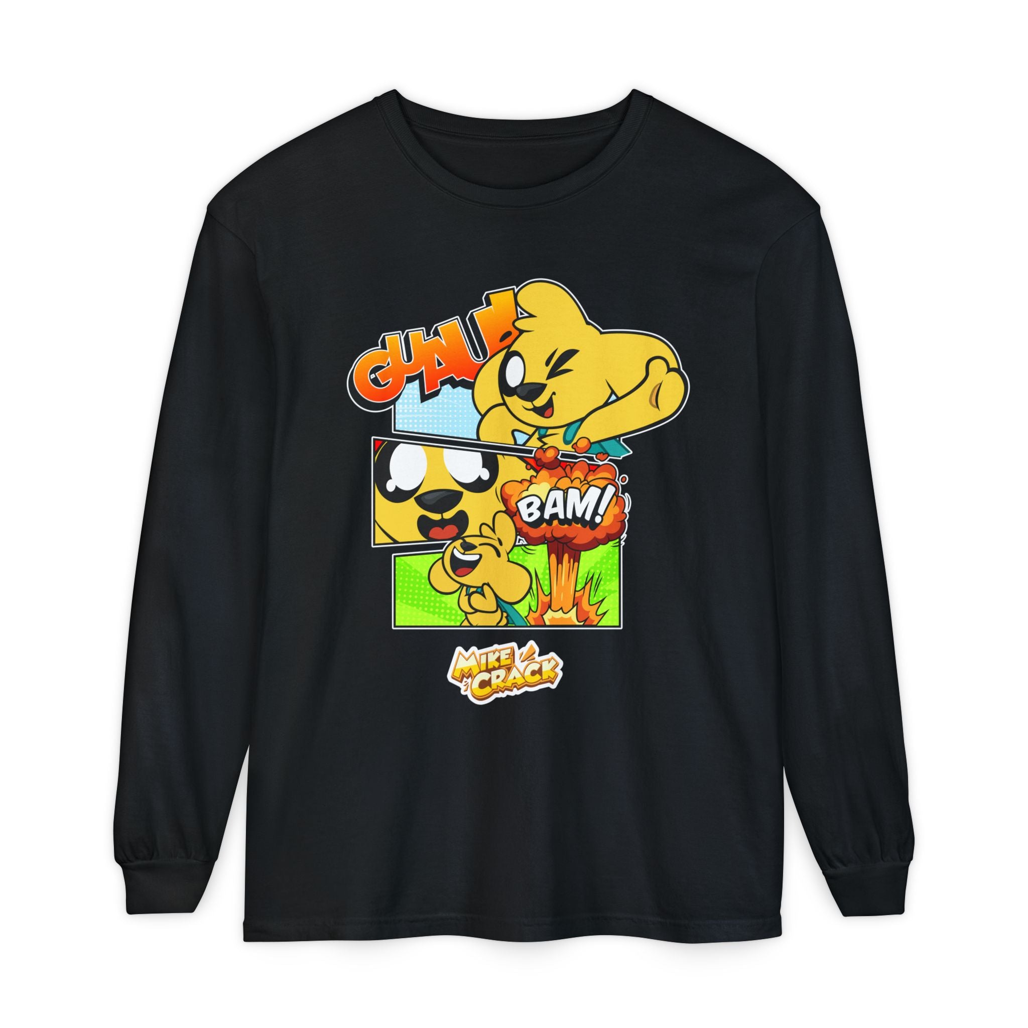 Camiseta de manga larga unisex Mikecrack