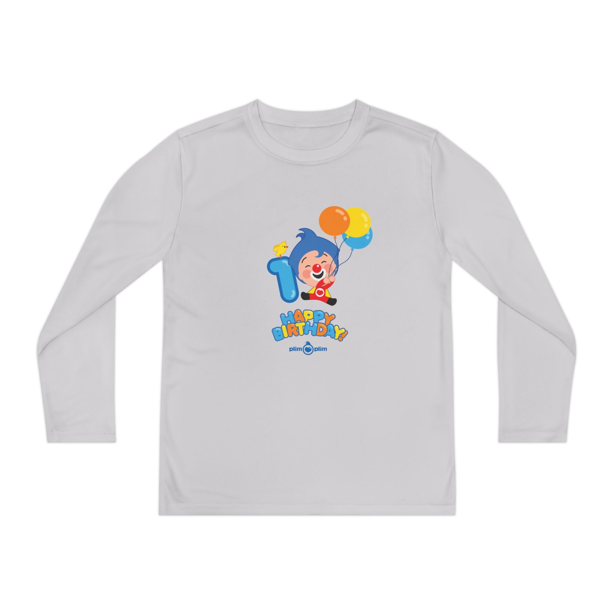Plim Plim Camiseta Juvenil Manga Larga Cumple 1