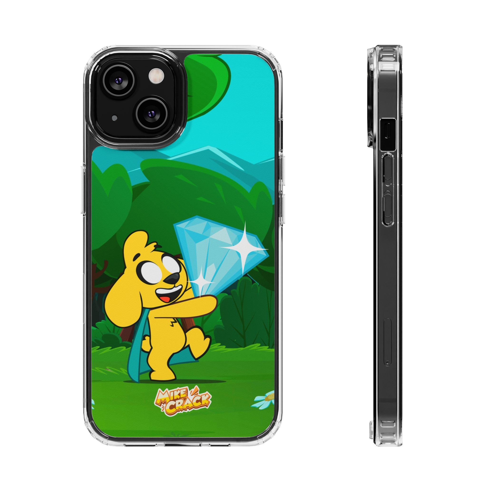 Mikecrack Clear iPhone Phone Case