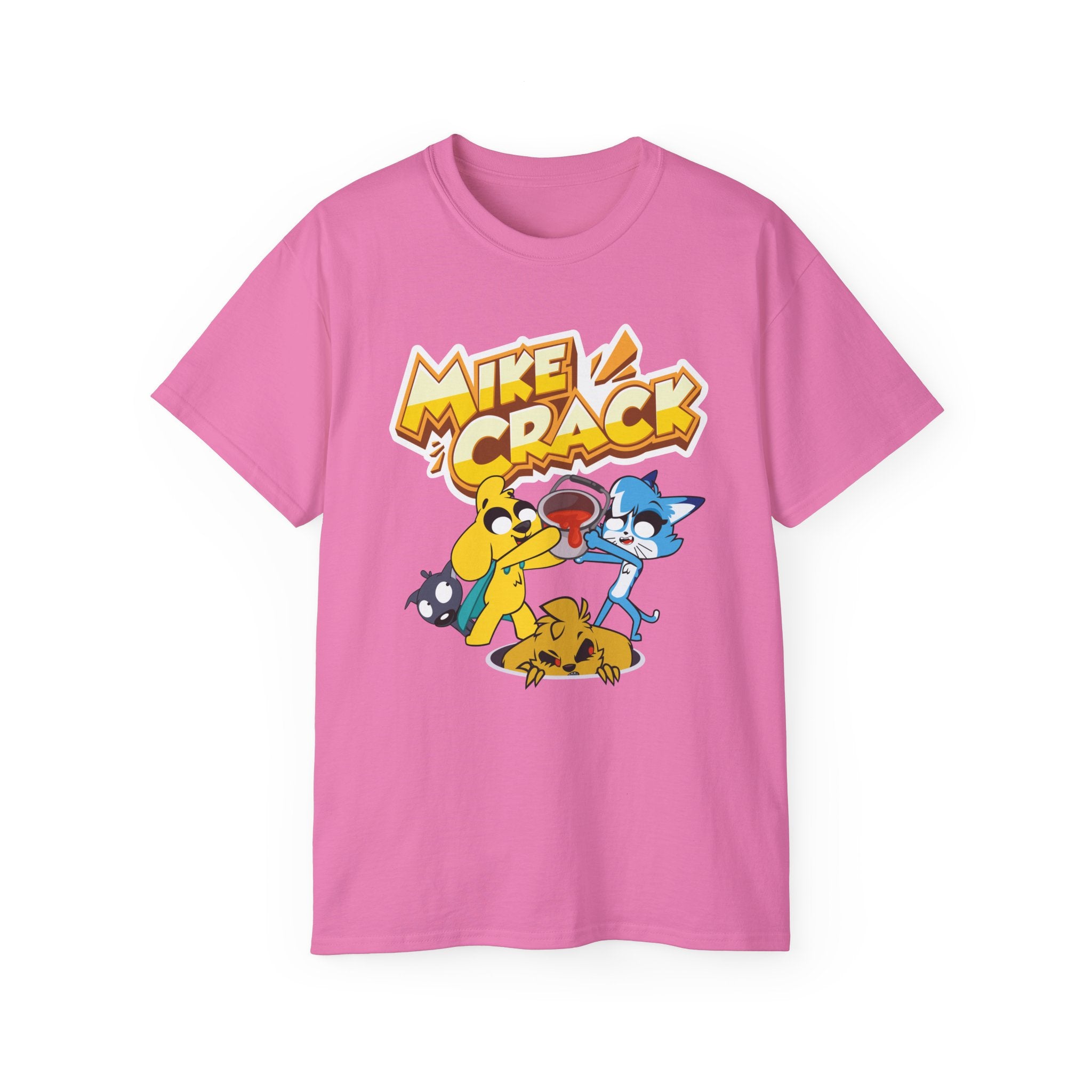 Camiseta unisex de algodón ultrafino Mikecrack