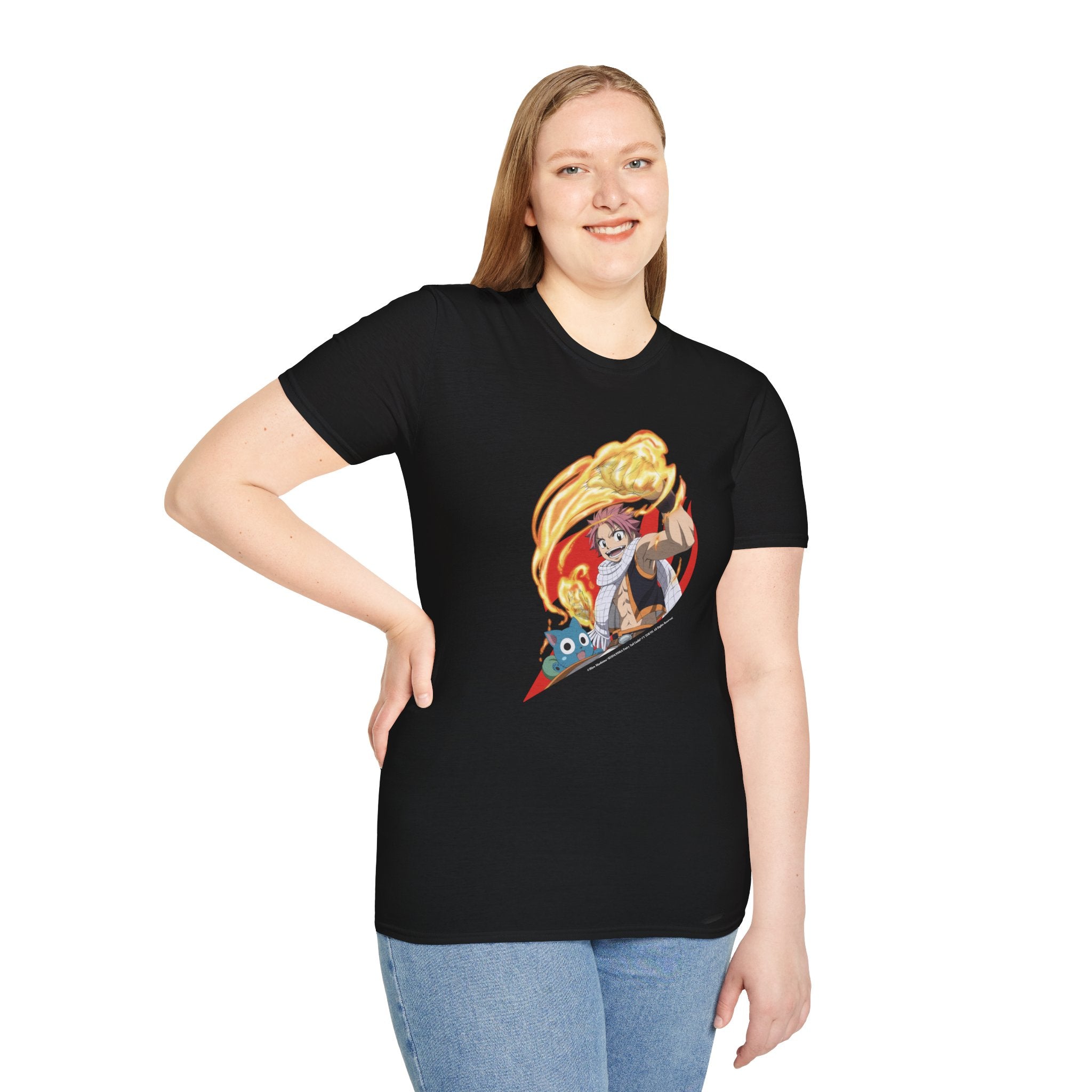 FAIRY TAIL - "Natsu & Happy in Flames" T-shirt