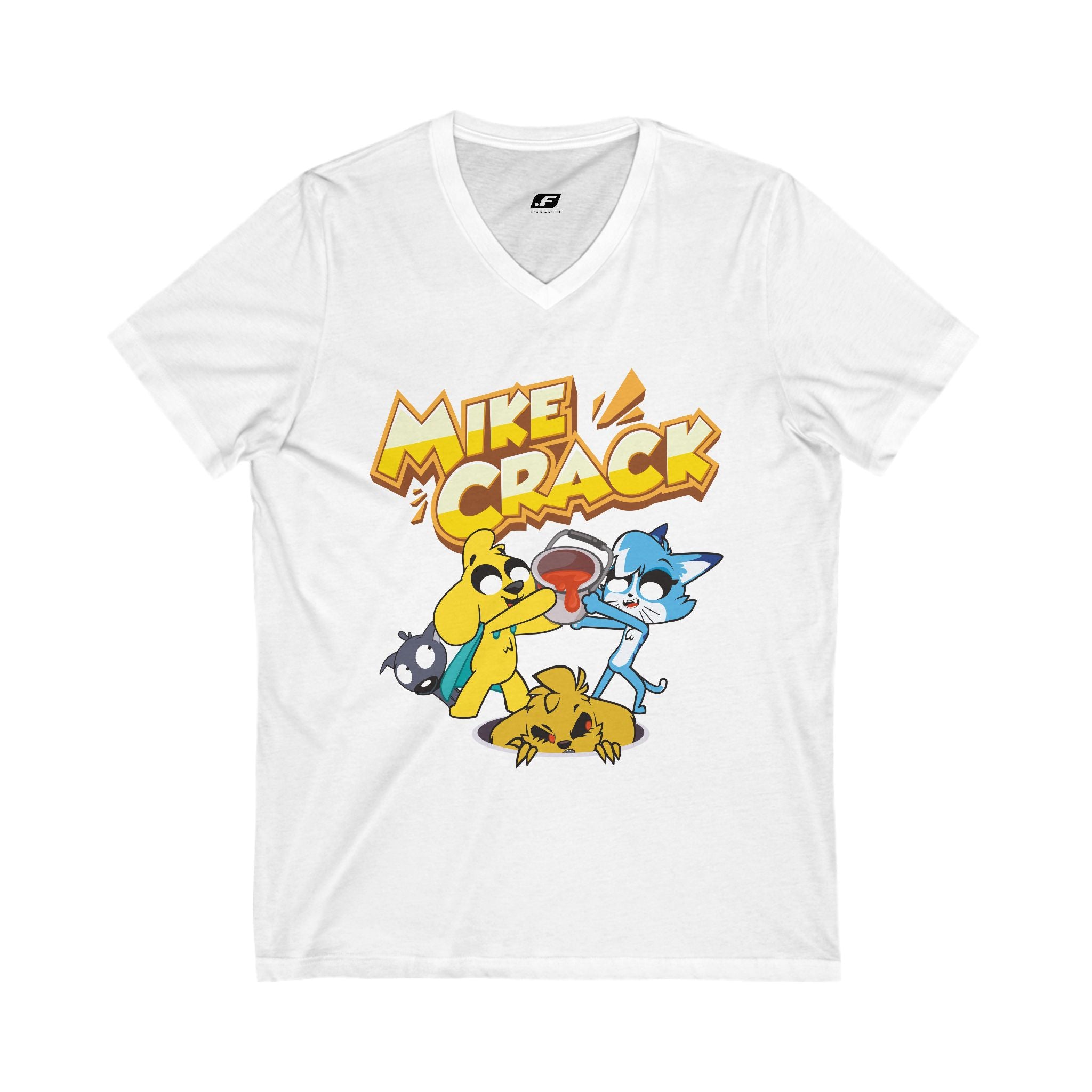 Mikecrack Unisex V-Neck T-Shirt