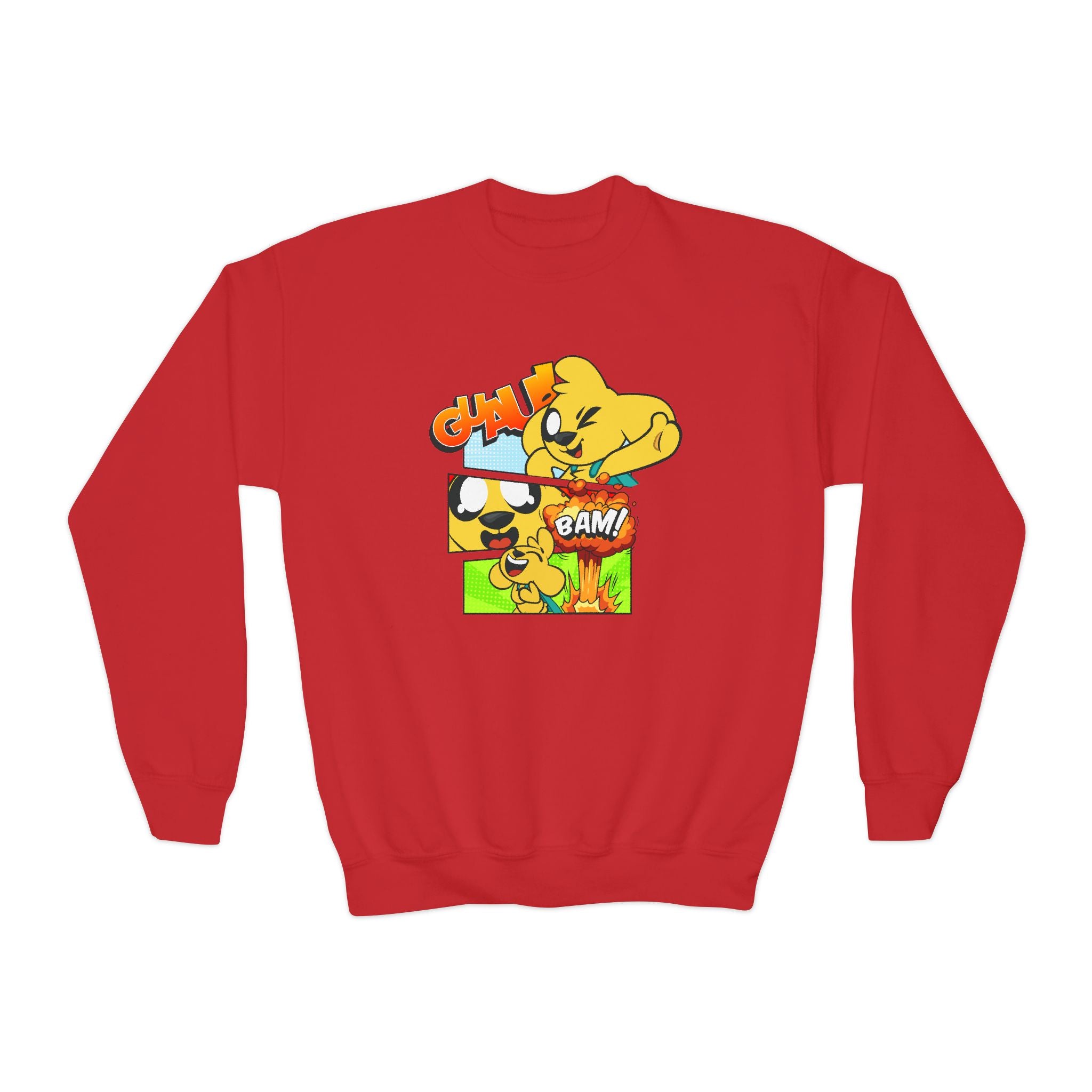 Mikecrack Youth Crew Neck Sweatshirt