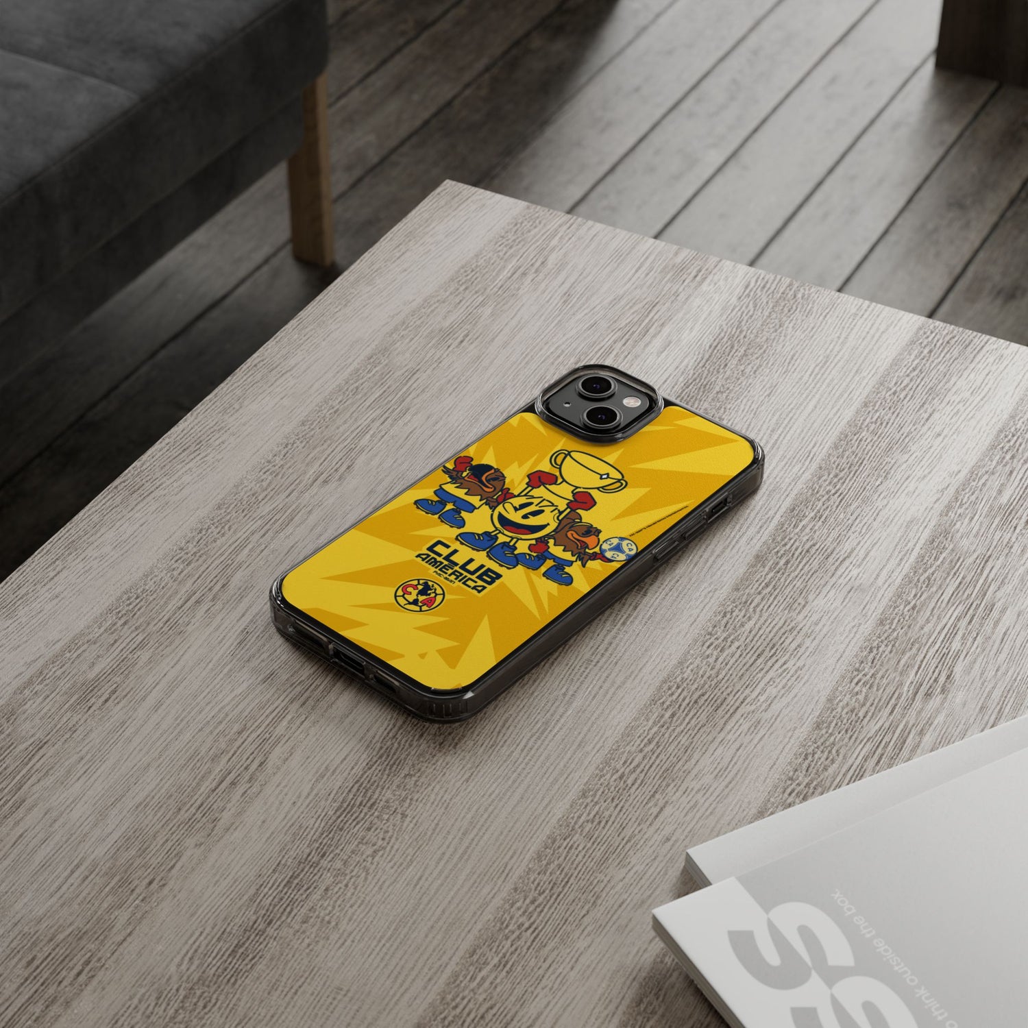 Club América x PAC-MAN – Clear Phone Case