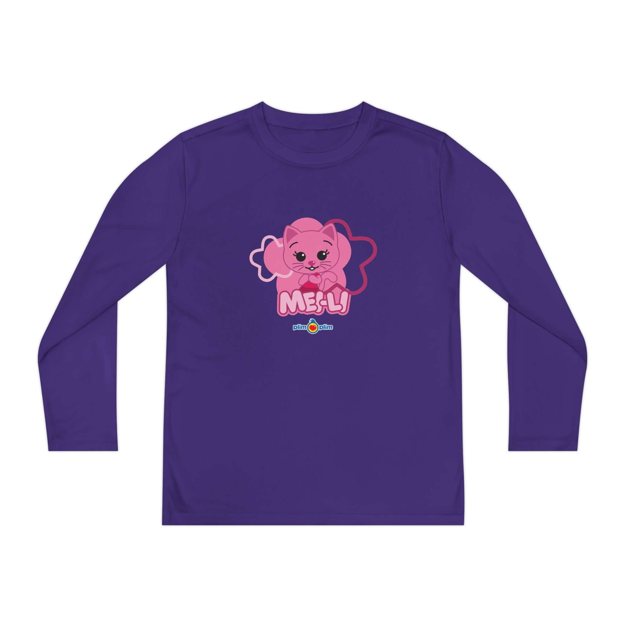 Plim Plim Camiseta Juvenil Manga Larga Mei-Li