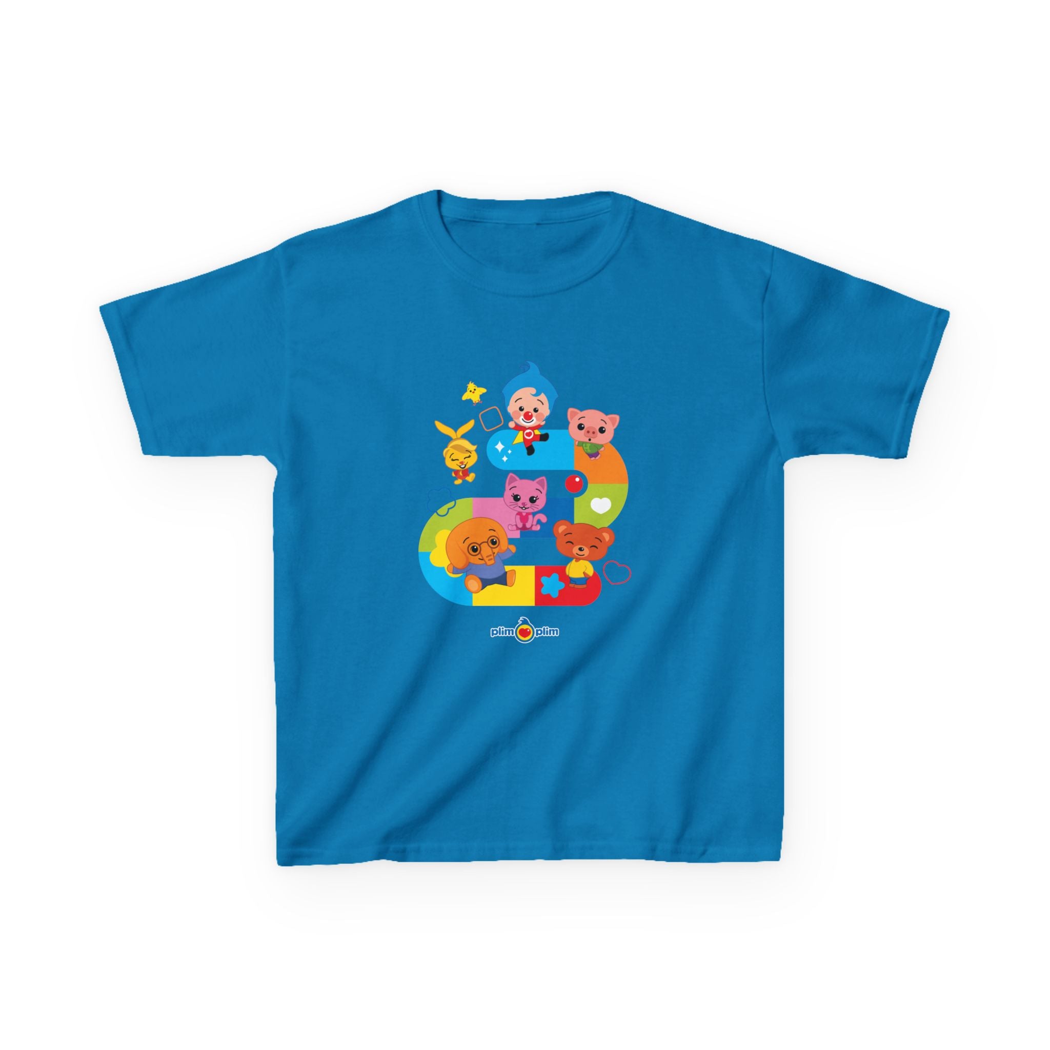 Plim Plim Camiseta para Niños de Algodón Grueso Juego