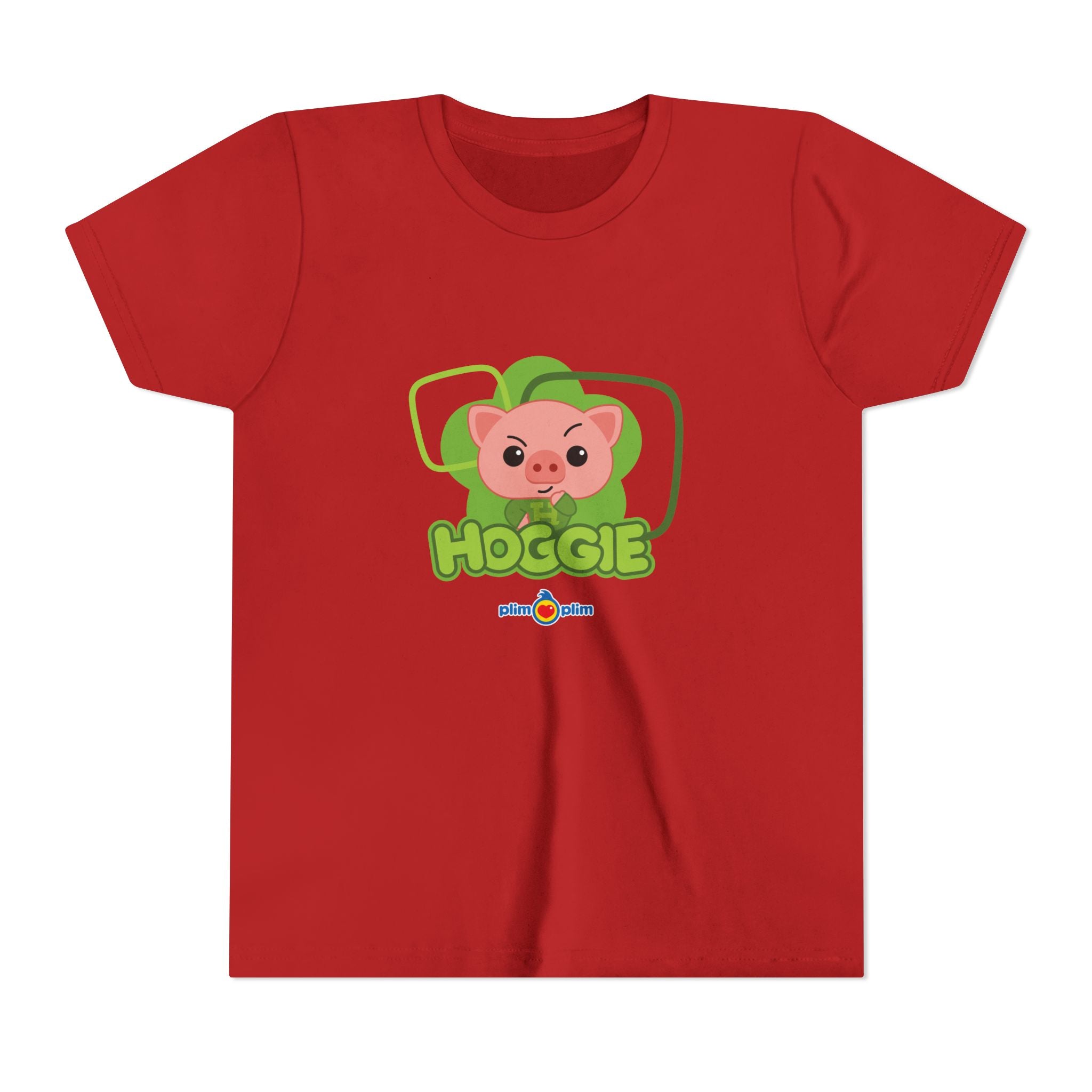 Plim Plim Camiseta Juvenil de Manga Corta Hoggie