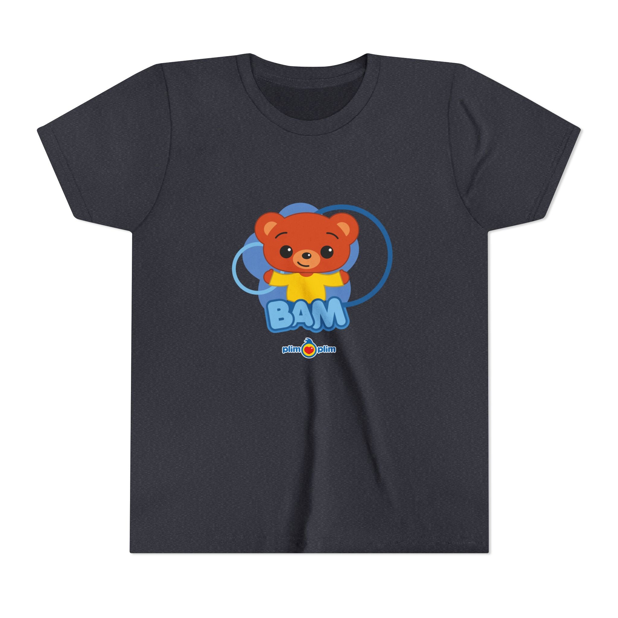Plim Plim Camiseta Juvenil de Manga Corta Bam