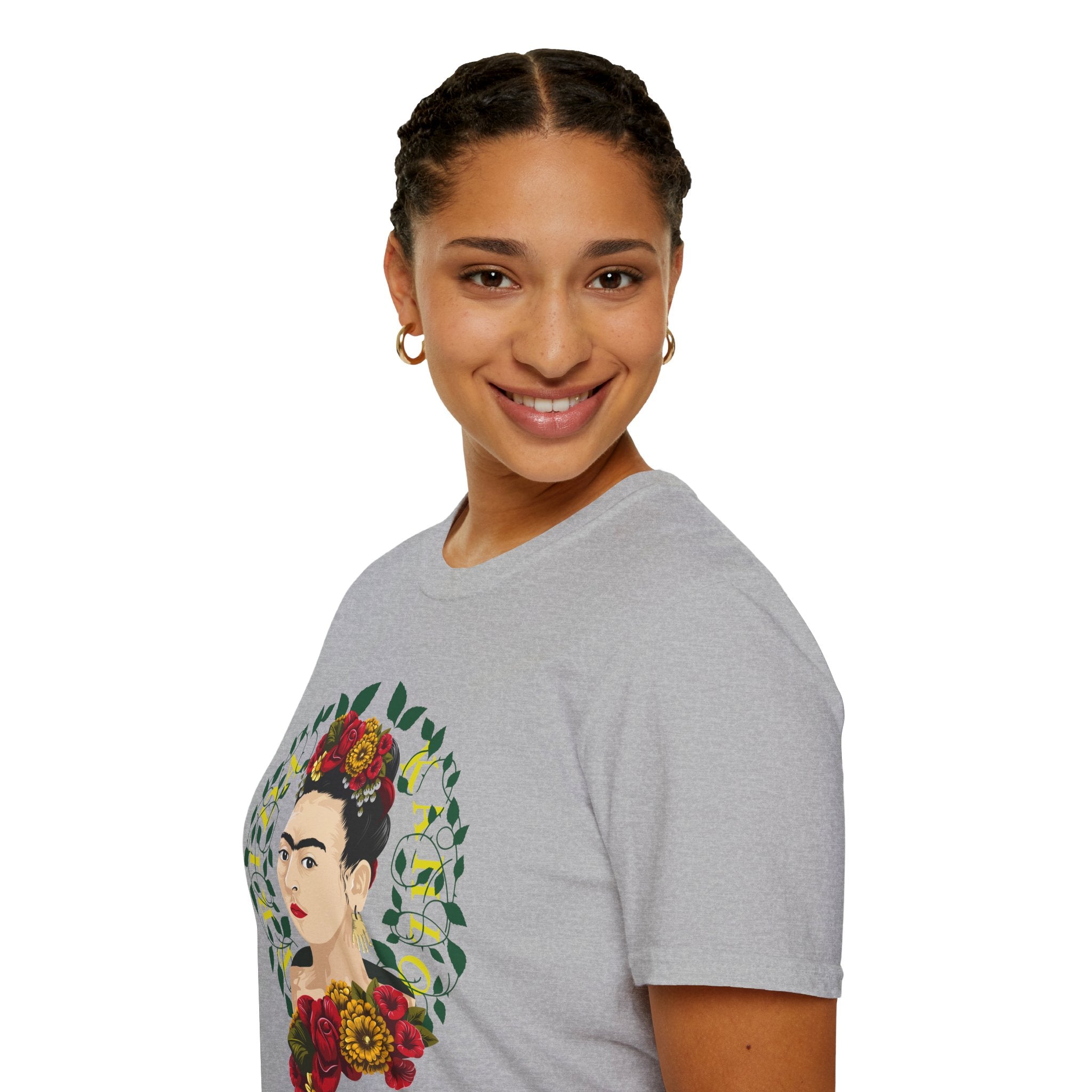 Frida Kahlo Colorful Unisex T-Shirt
