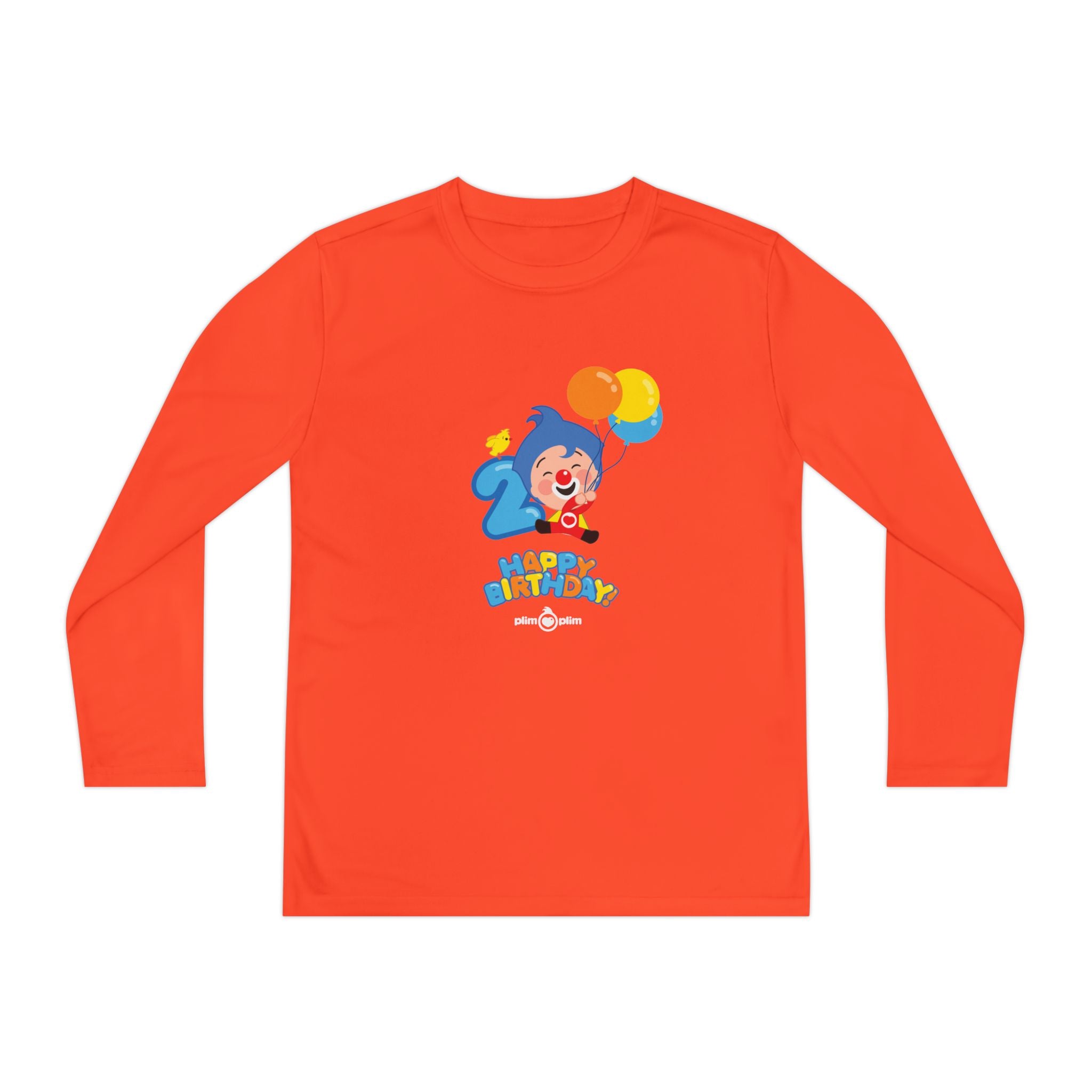 Plim Plim Camiseta Juvenil Manga Larga Cumple 2