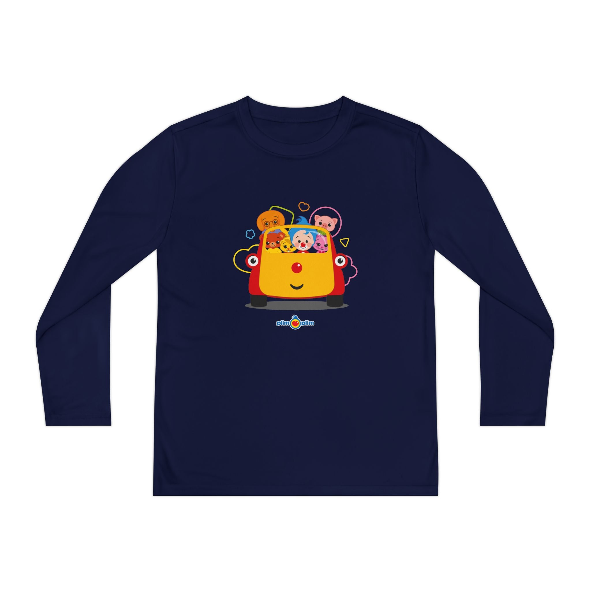 Plim Plim Camiseta Juvenil Manga Larga Todos con Tuni
