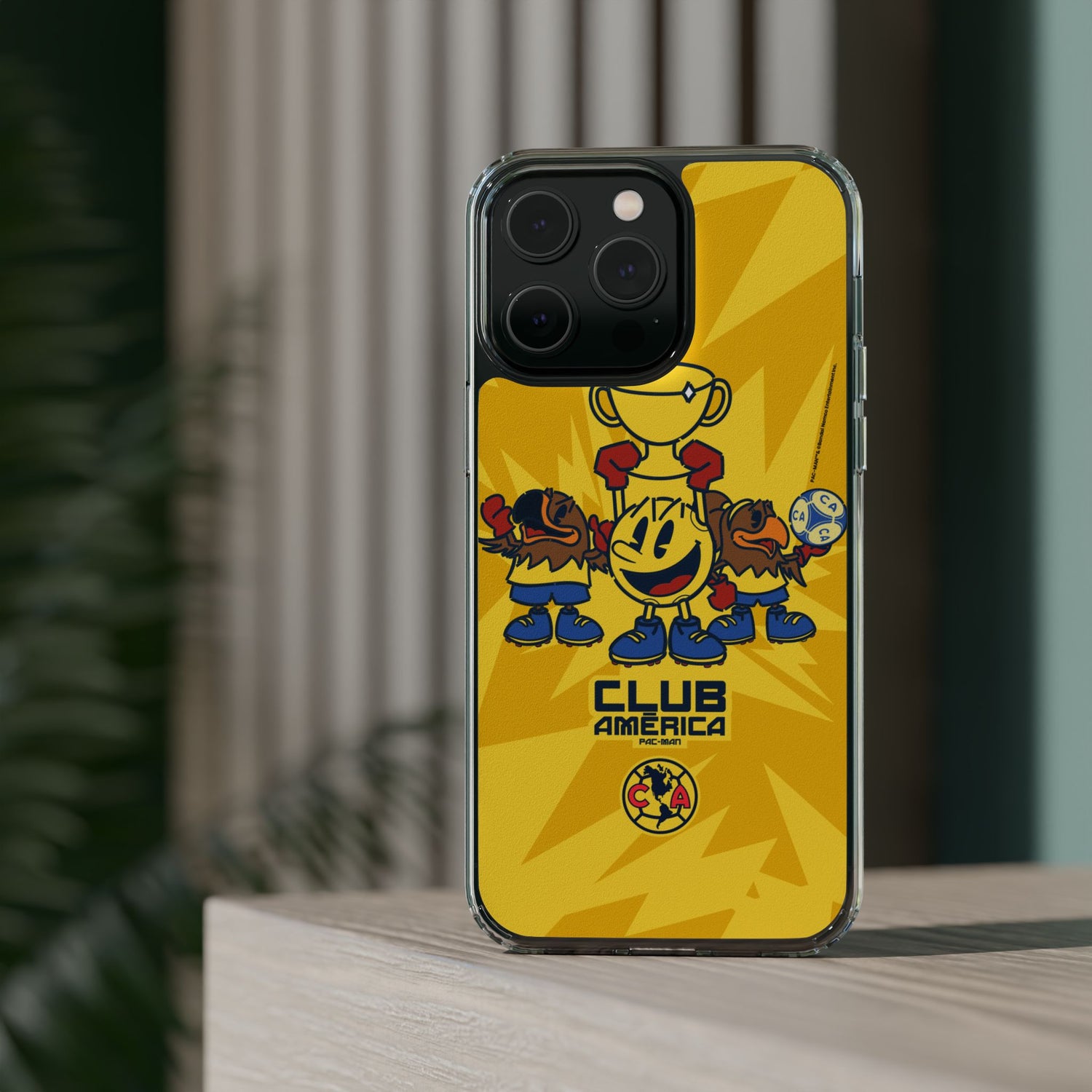 Club América x PAC-MAN – Clear Phone Case