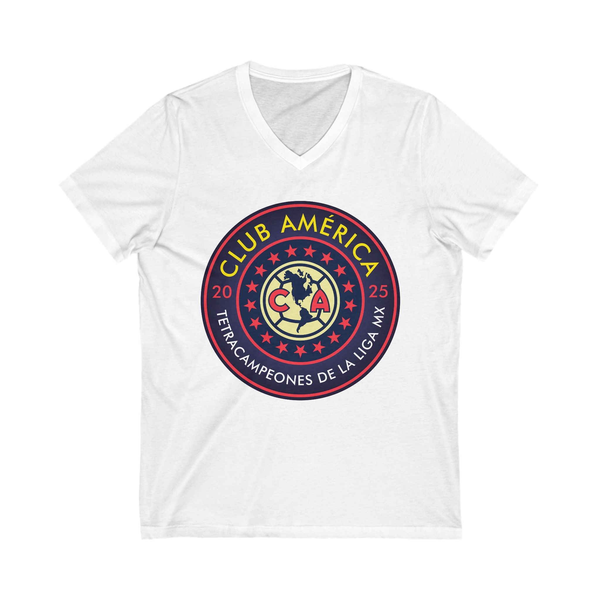 Club América Tetracampeones – V-Neck T-Shirt