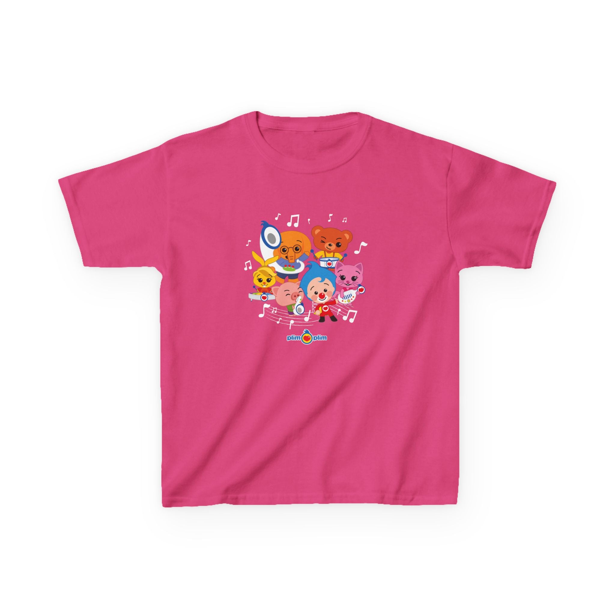 Plim Plim Camiseta para Niños de Algodón Grueso Orquesta