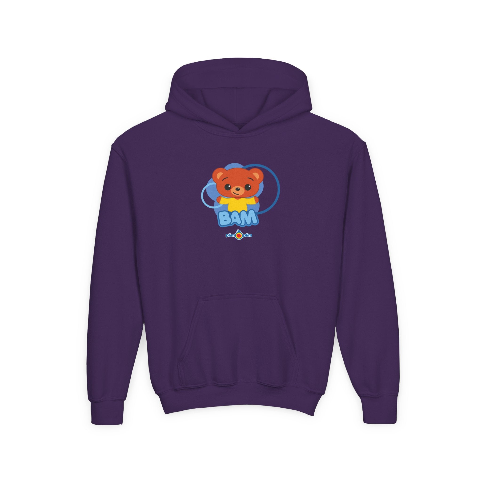 Plim Plim Sudadera de Niños con Capucha Bam