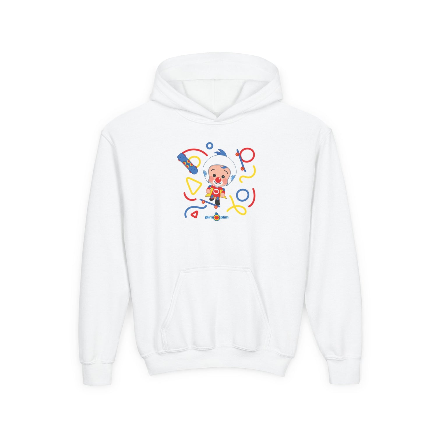 Plim Plim Sudadera de Niños con Capucha Patineta