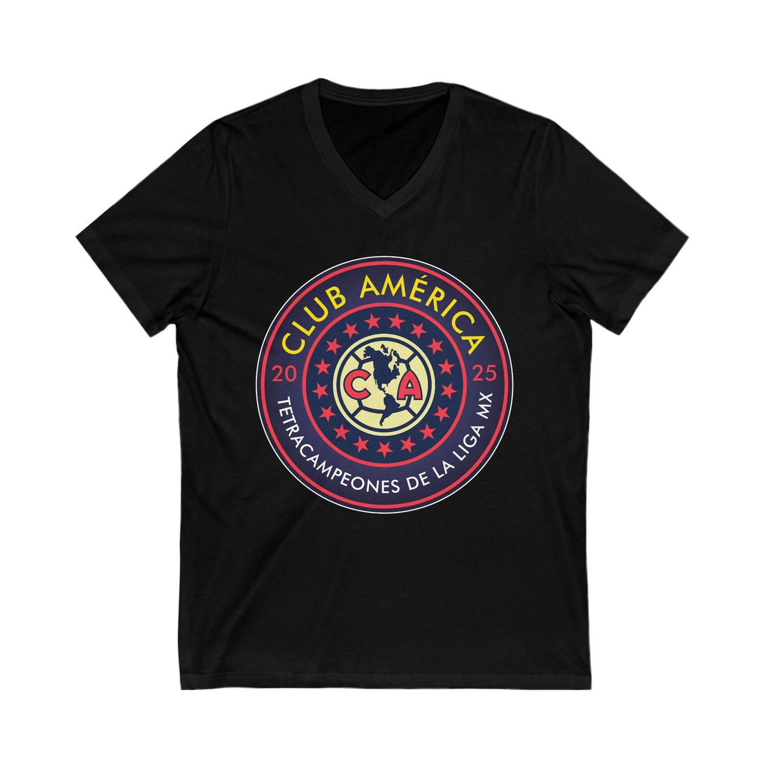 Club América Tetracampeones – V-Neck T-Shirt