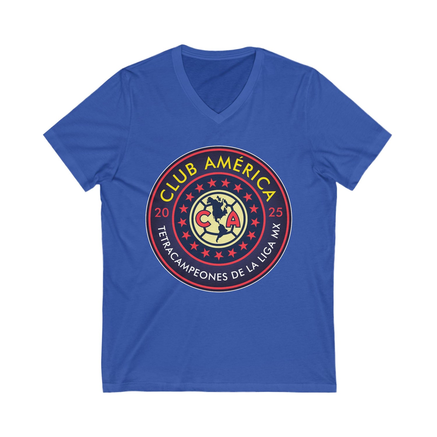 Club América Tetracampeones – V-Neck T-Shirt