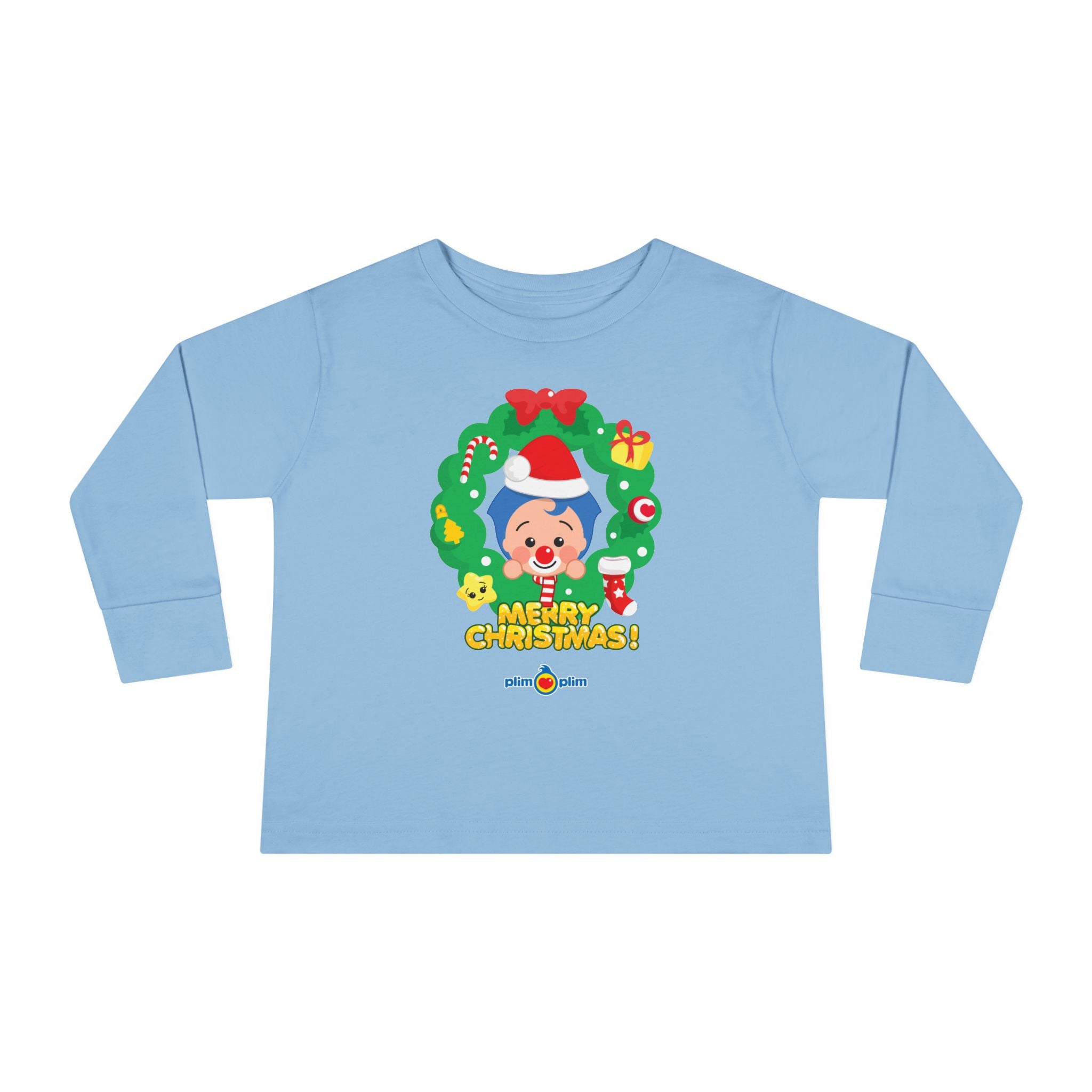 Toddler Christmas Family Long Sleeve Tee - Plim Plim Collection