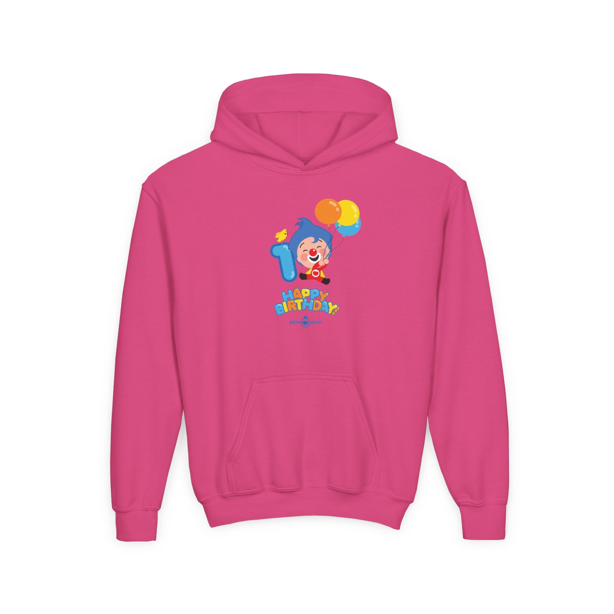 Plim Plim Sudadera de Niños con Capucha Cumple 1