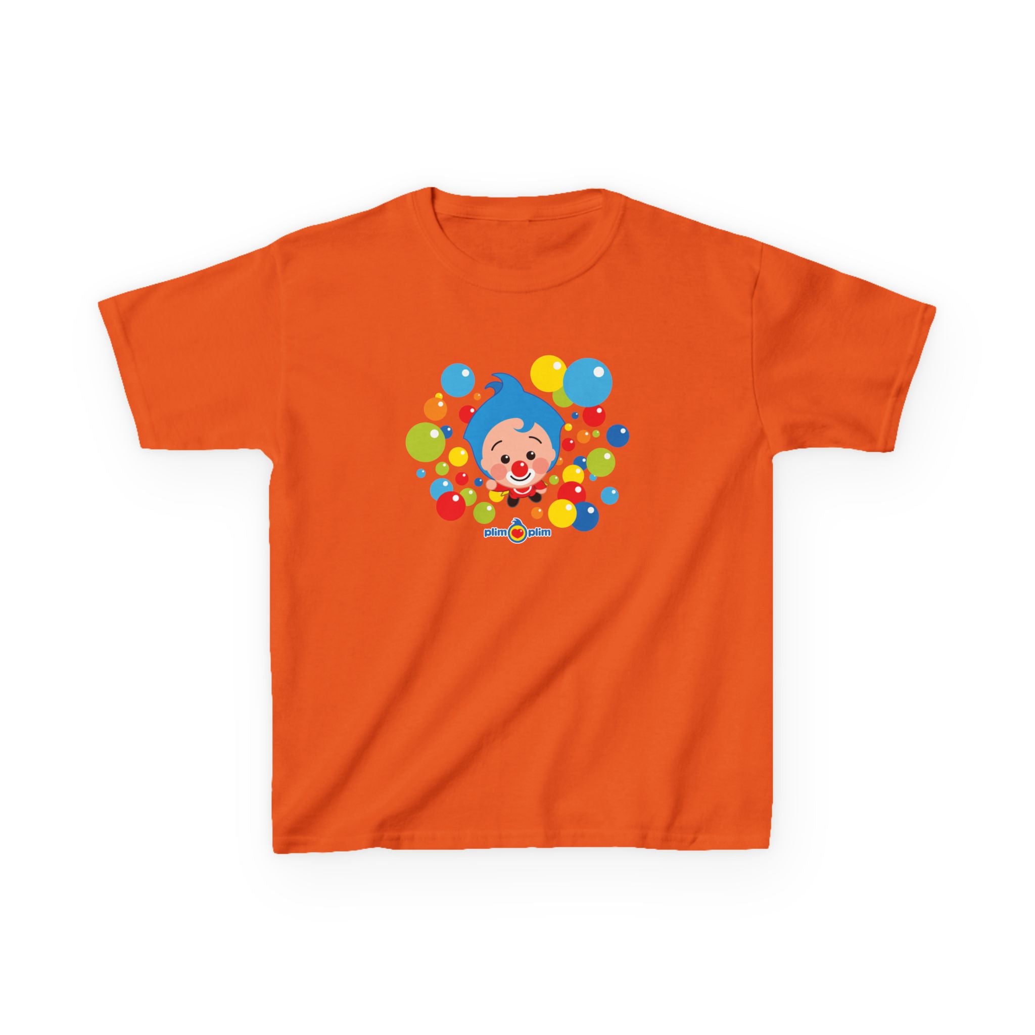 Plim Plim Camiseta para Niños de Algodón Grueso Burbujas