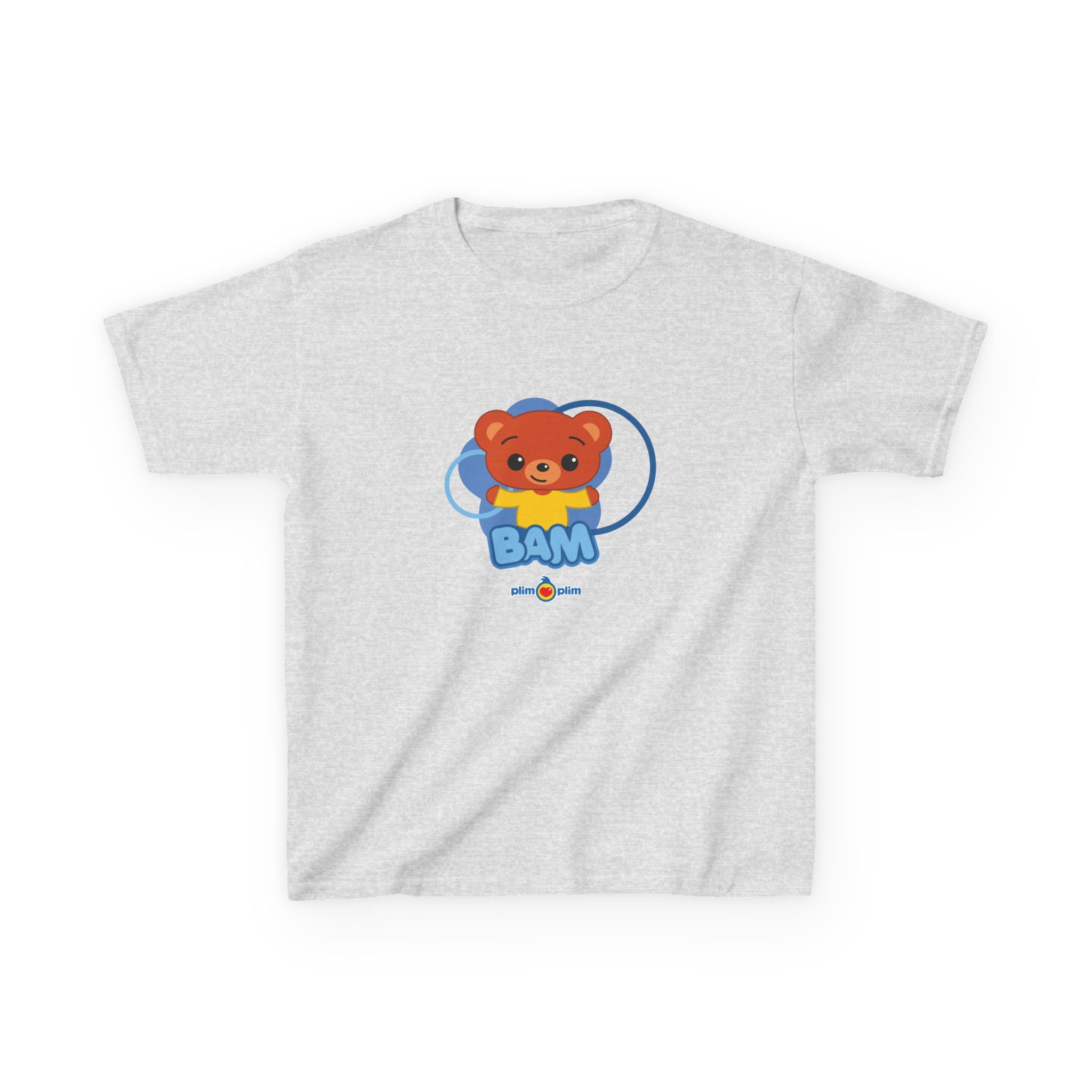 Plim Plim Camiseta para Niños de Algodón Grueso Bam