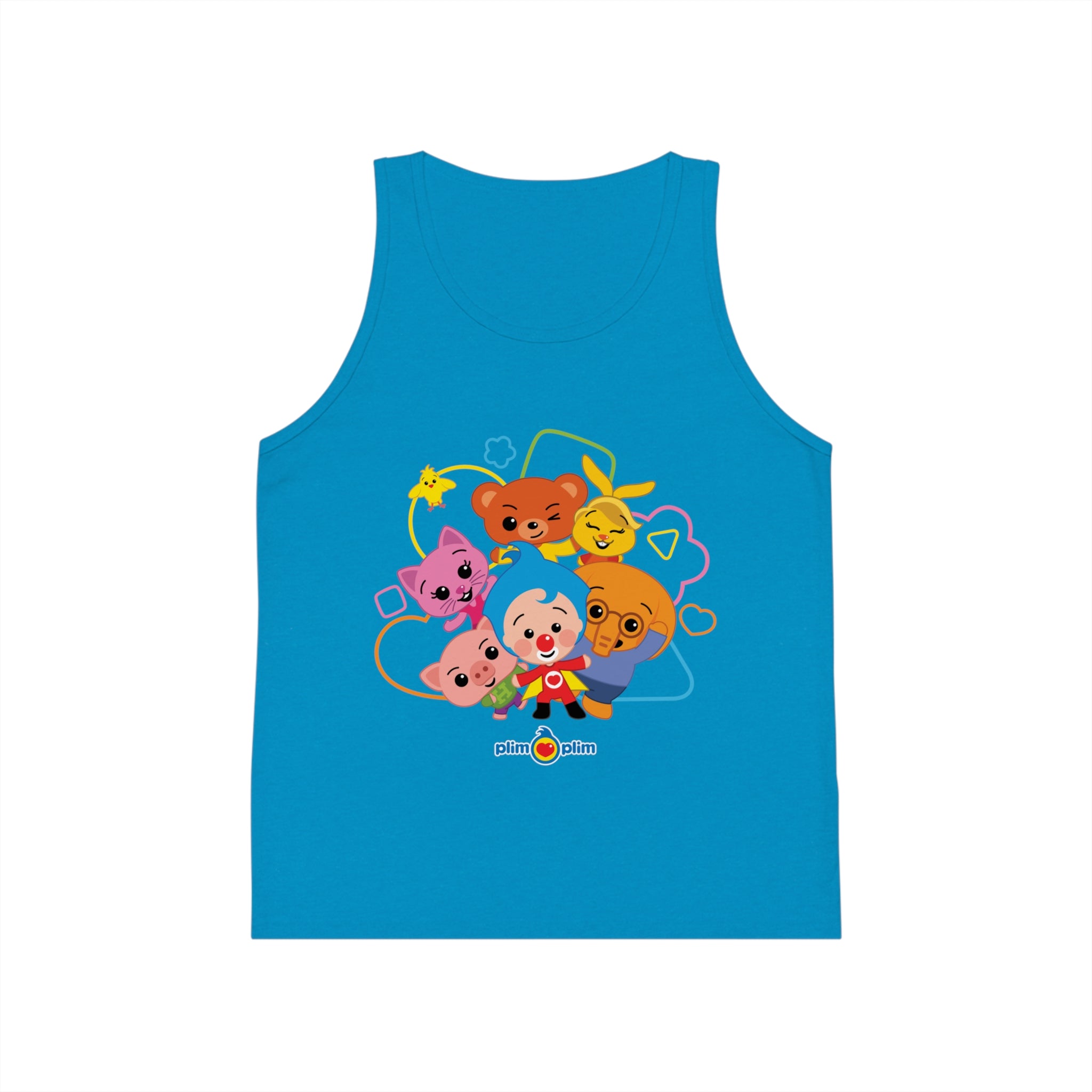Plim Plim Camiseta de Tirantes de Niños Amigos