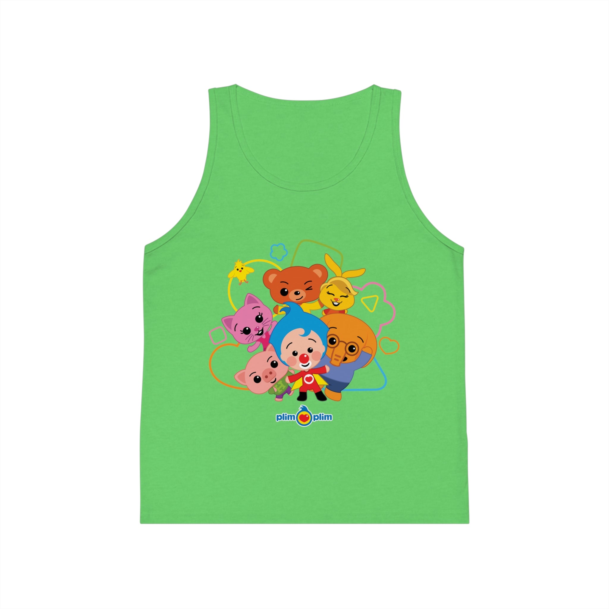 Plim Plim Camiseta de Tirantes de Niños Amigos