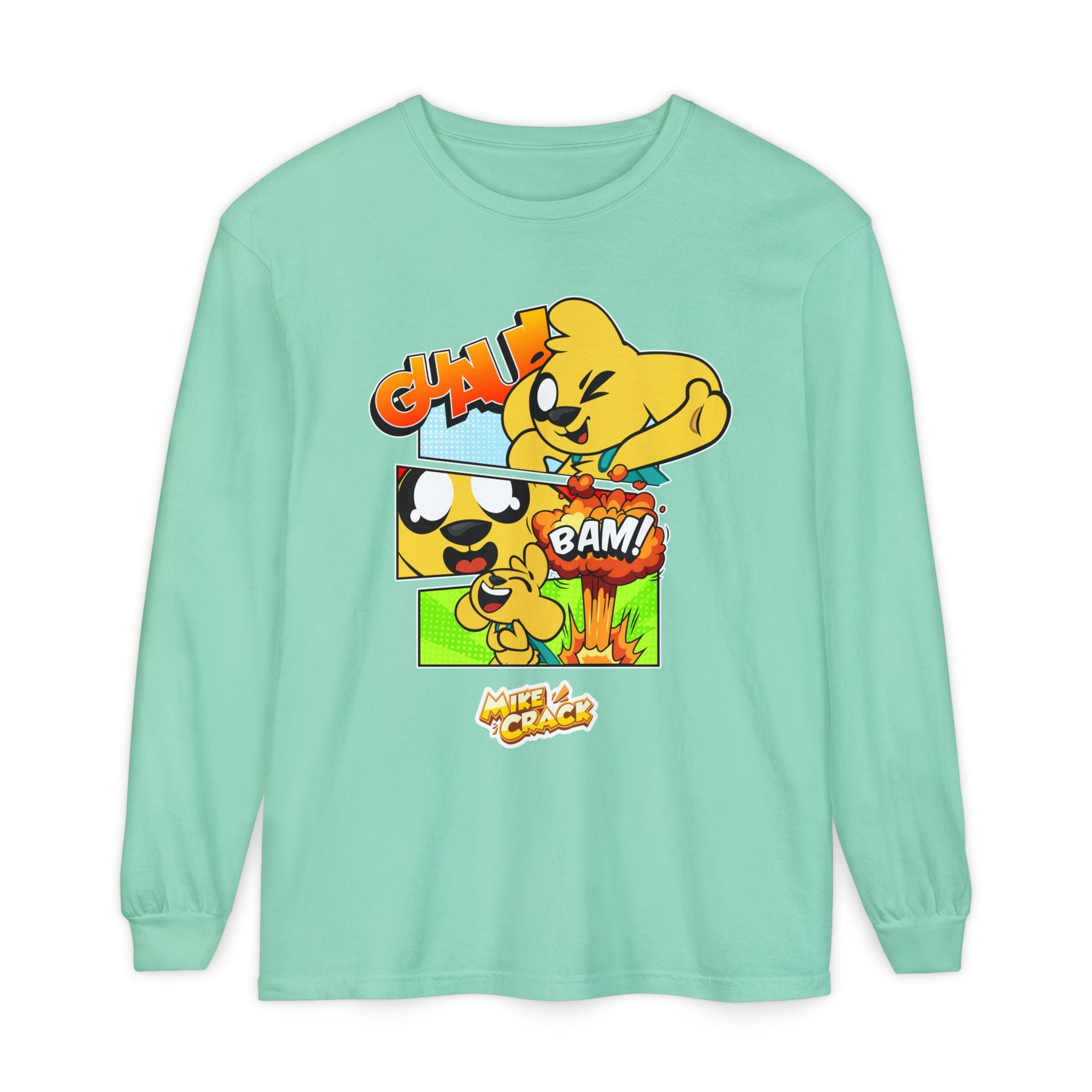 Camiseta de manga larga unisex Mikecrack