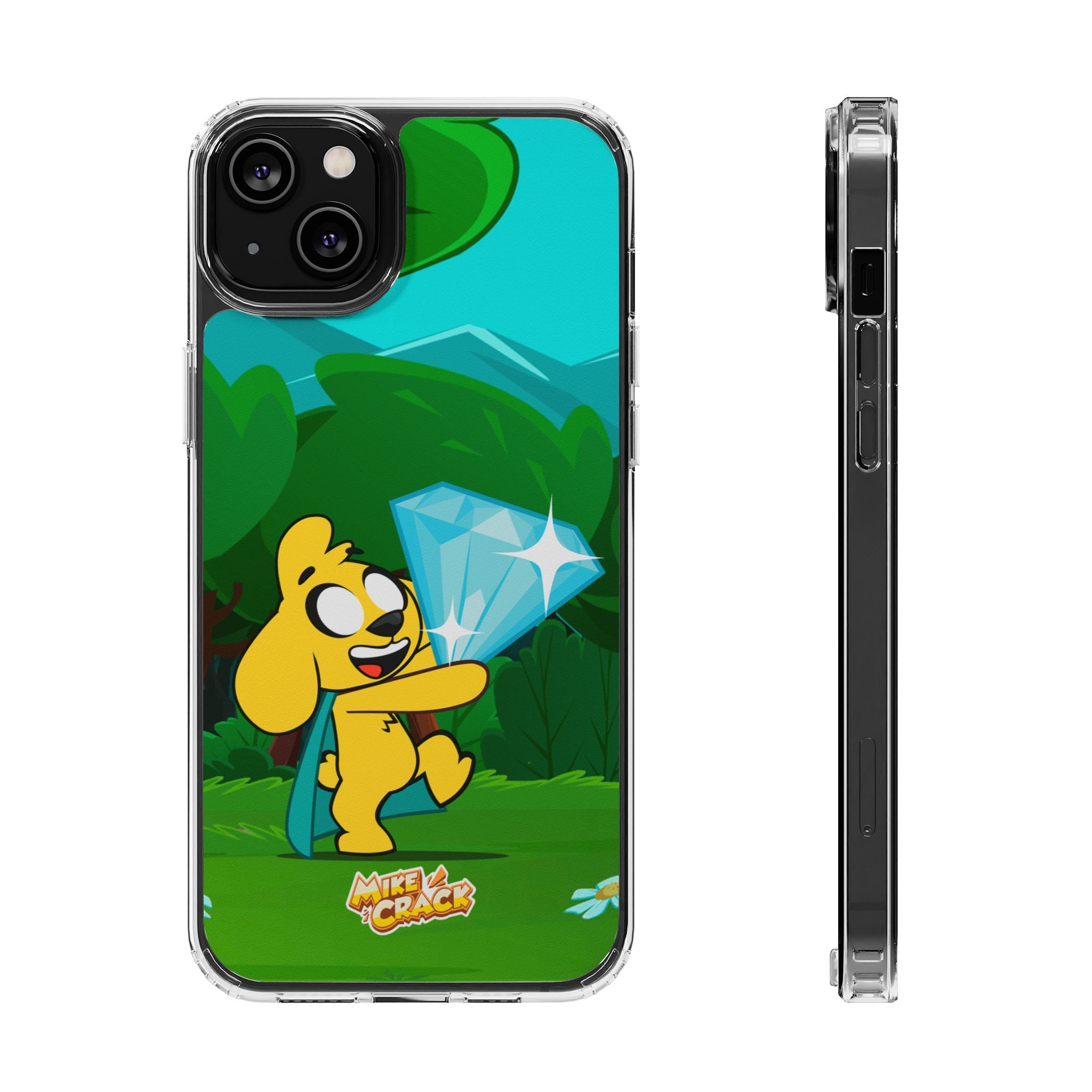 Mikecrack Clear iPhone Phone Case