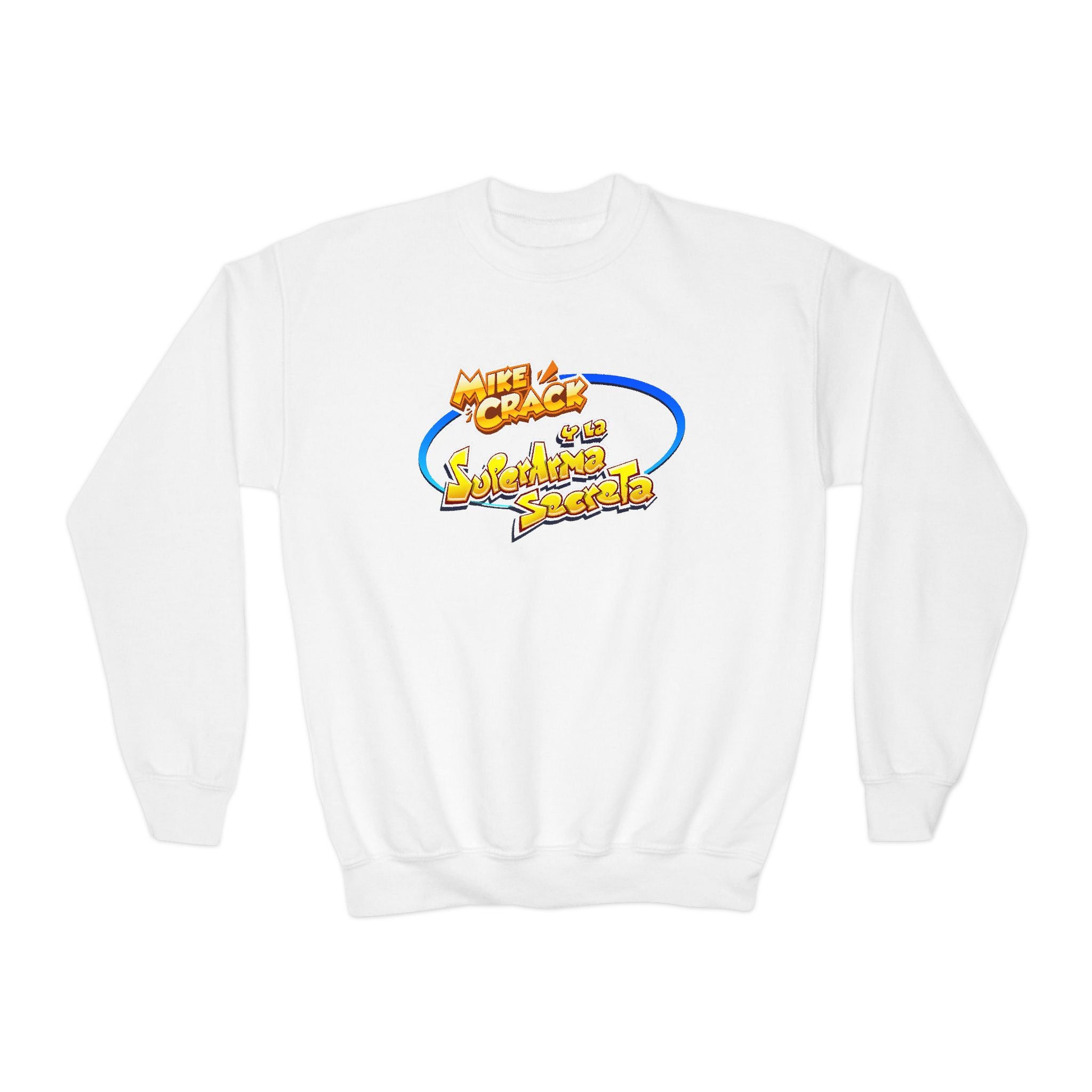 Mikecrack Youth Crew Neck Sweatshirt
