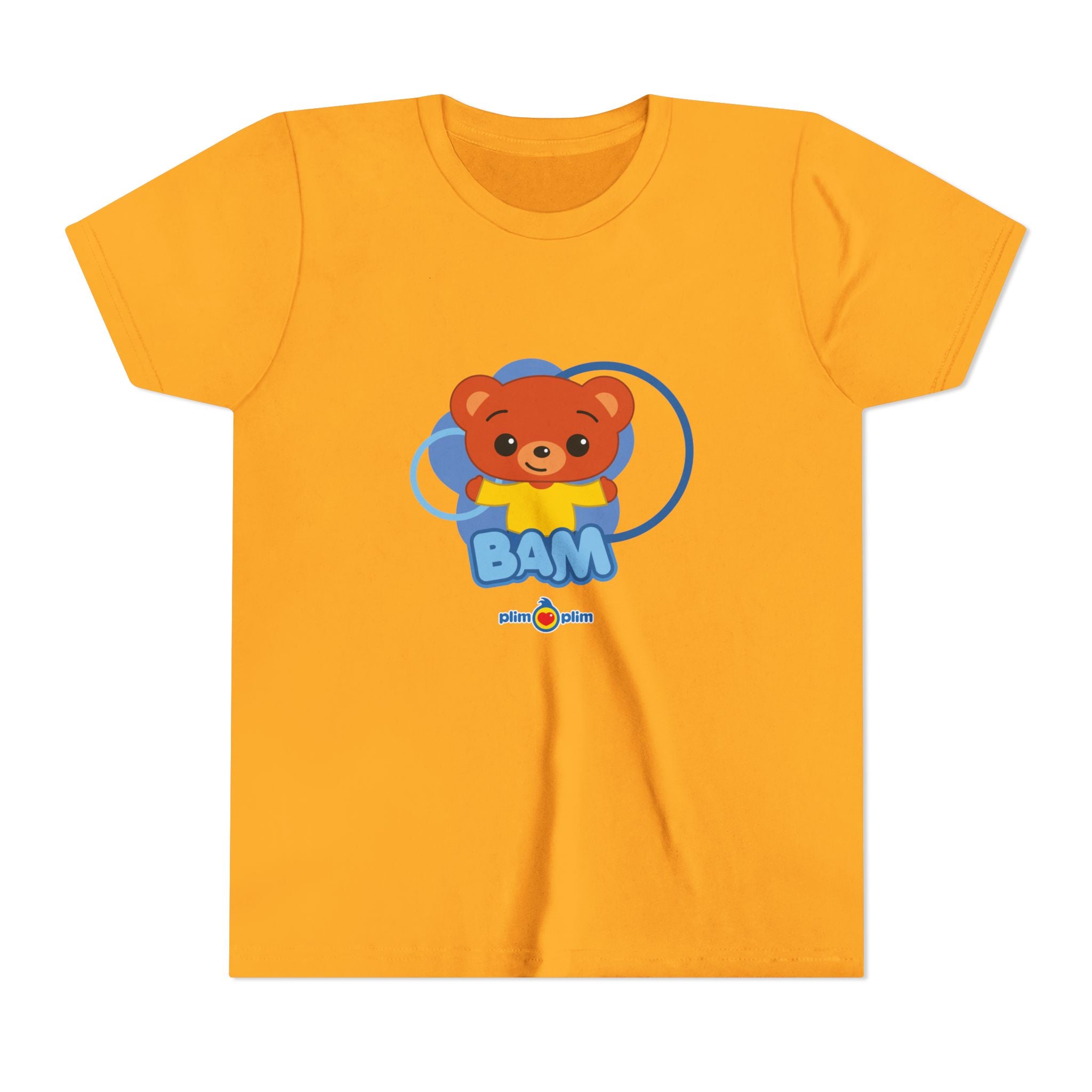 Plim Plim Camiseta Juvenil de Manga Corta Bam
