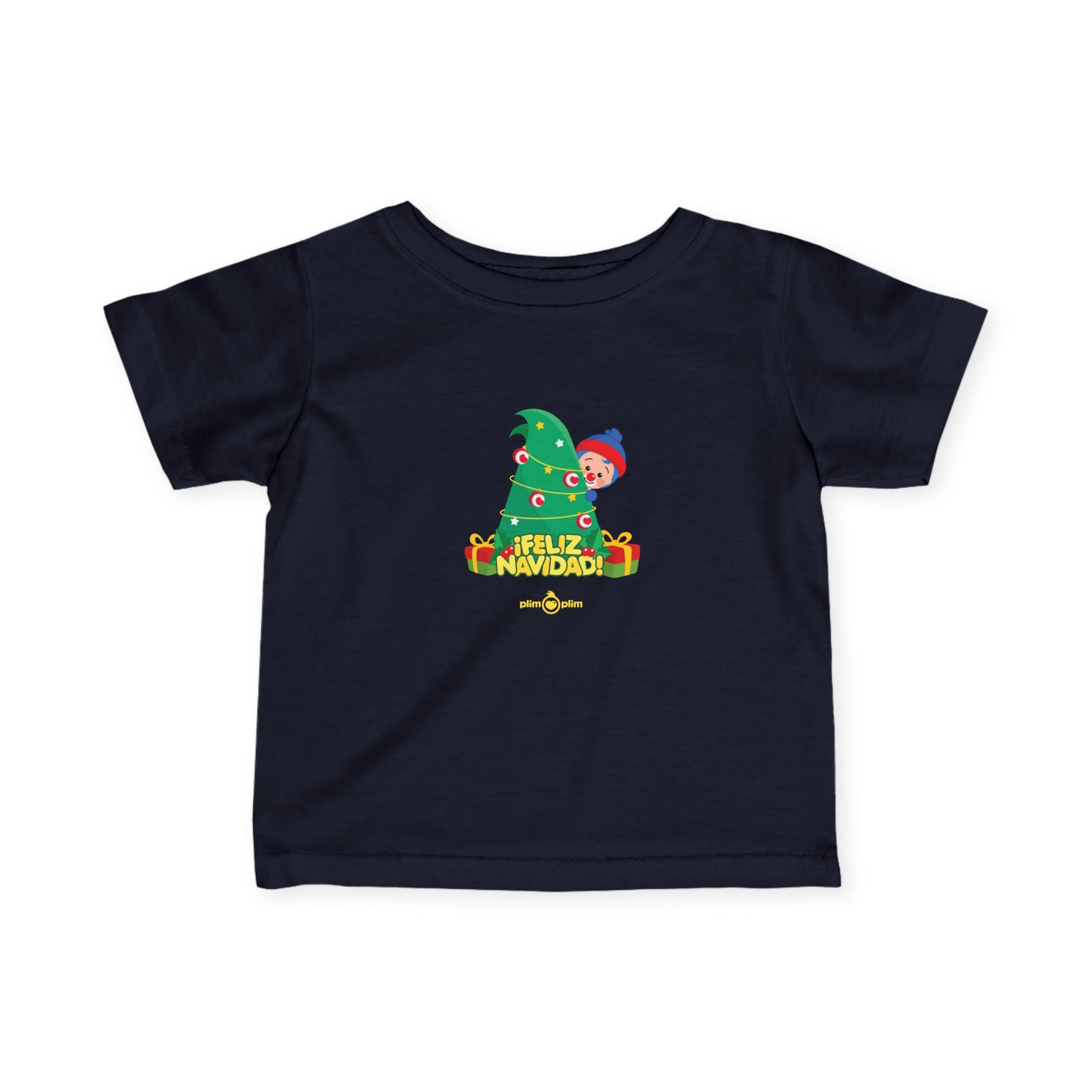 Toddler Christmas Family Fine Jersey Tee - Plim Plim Collection
