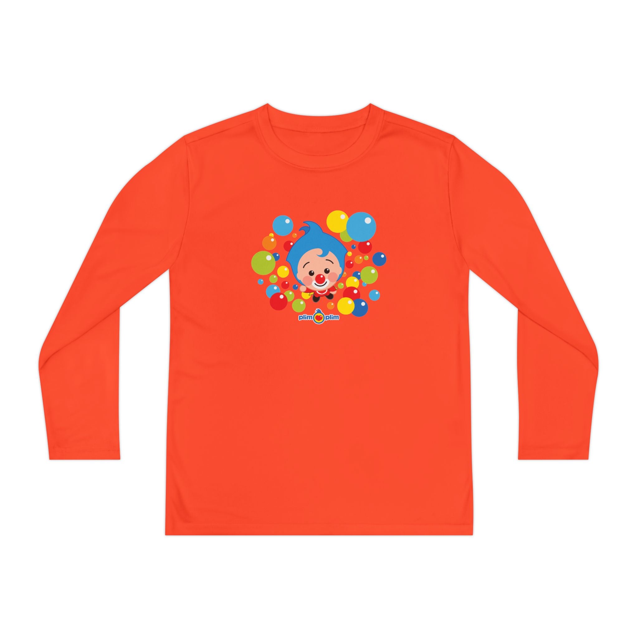 Plim Plim Camiseta Juvenil Manga Larga Burbujas