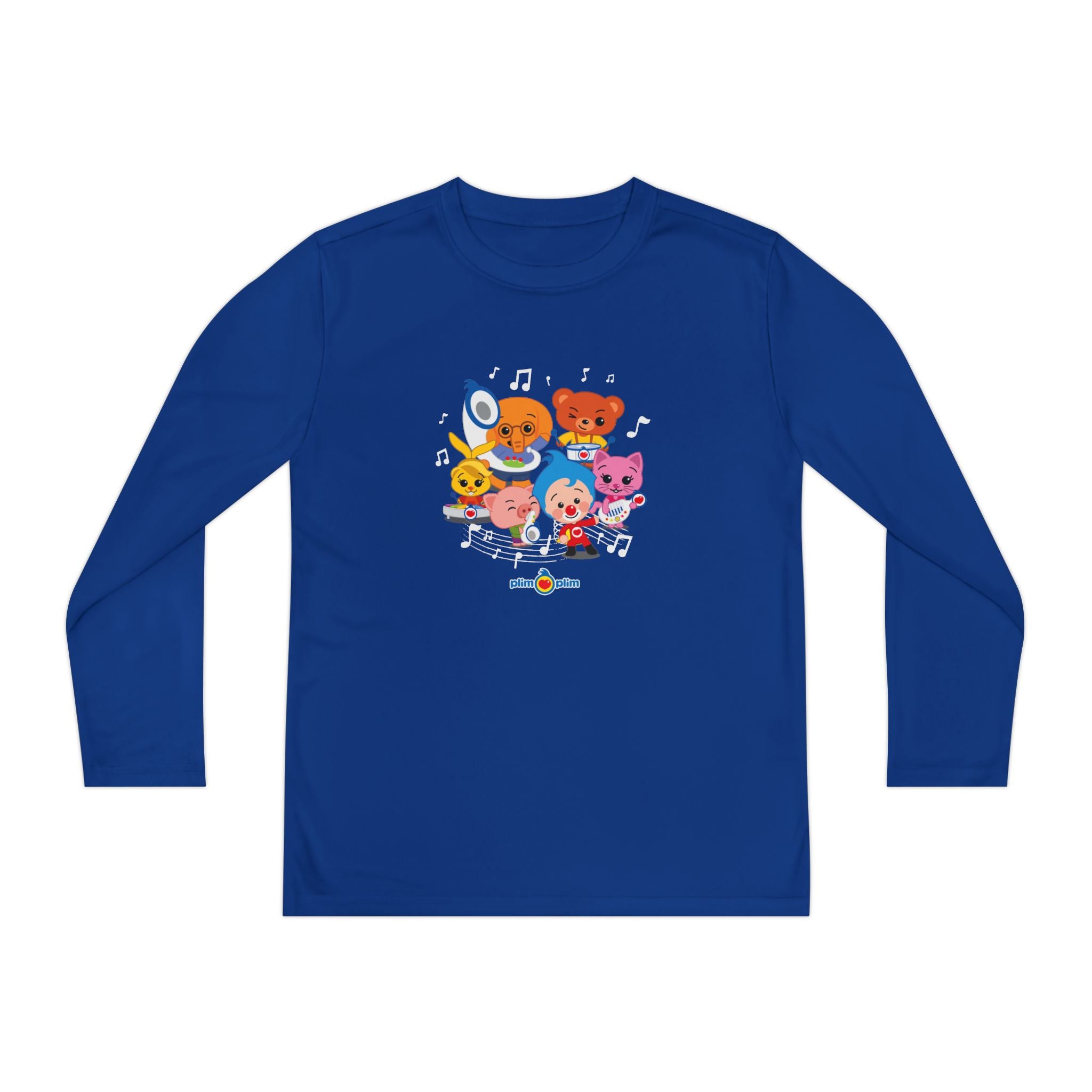 Plim Plim Camiseta Juvenil Manga Larga Orquesta