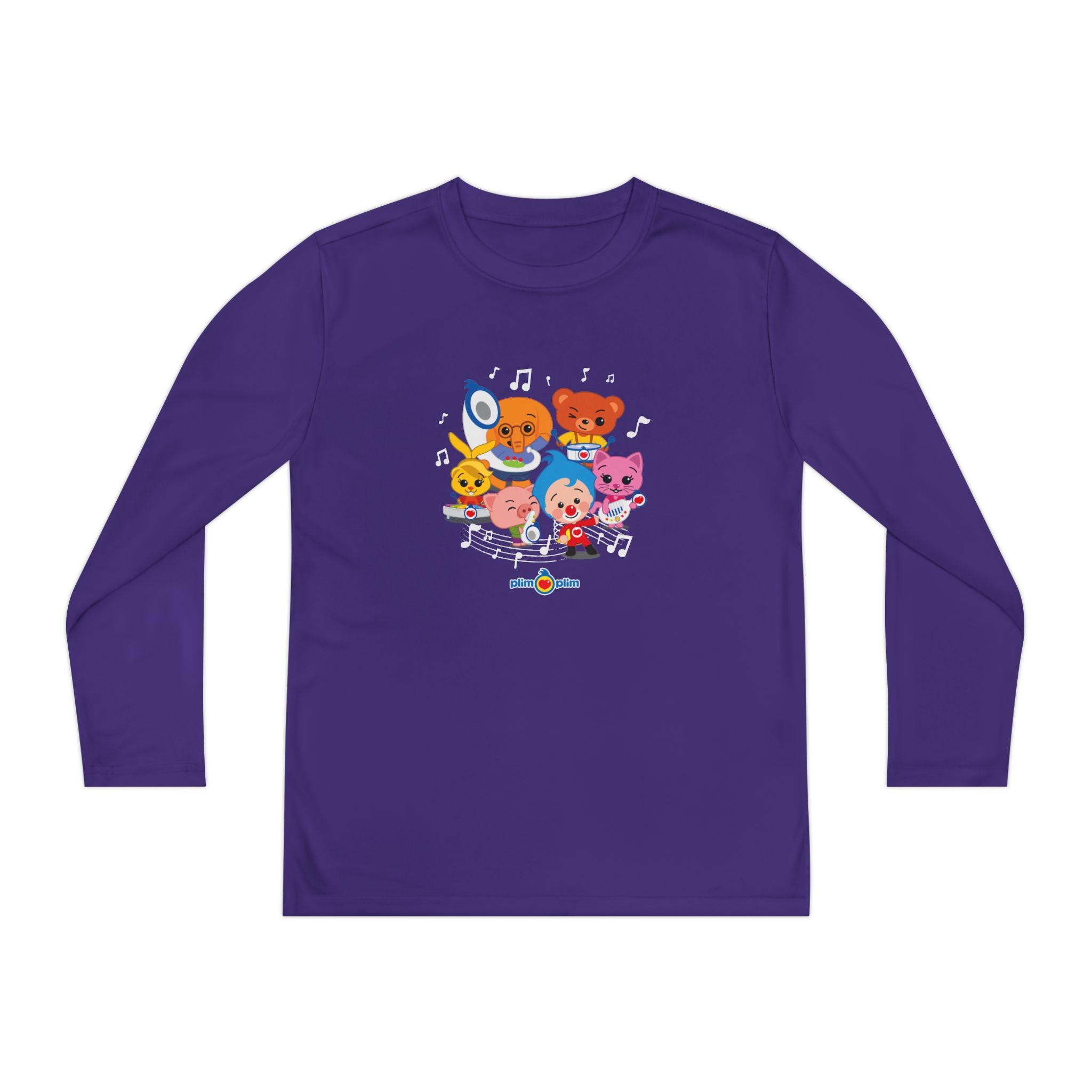 Plim Plim Camiseta Juvenil Manga Larga Orquesta