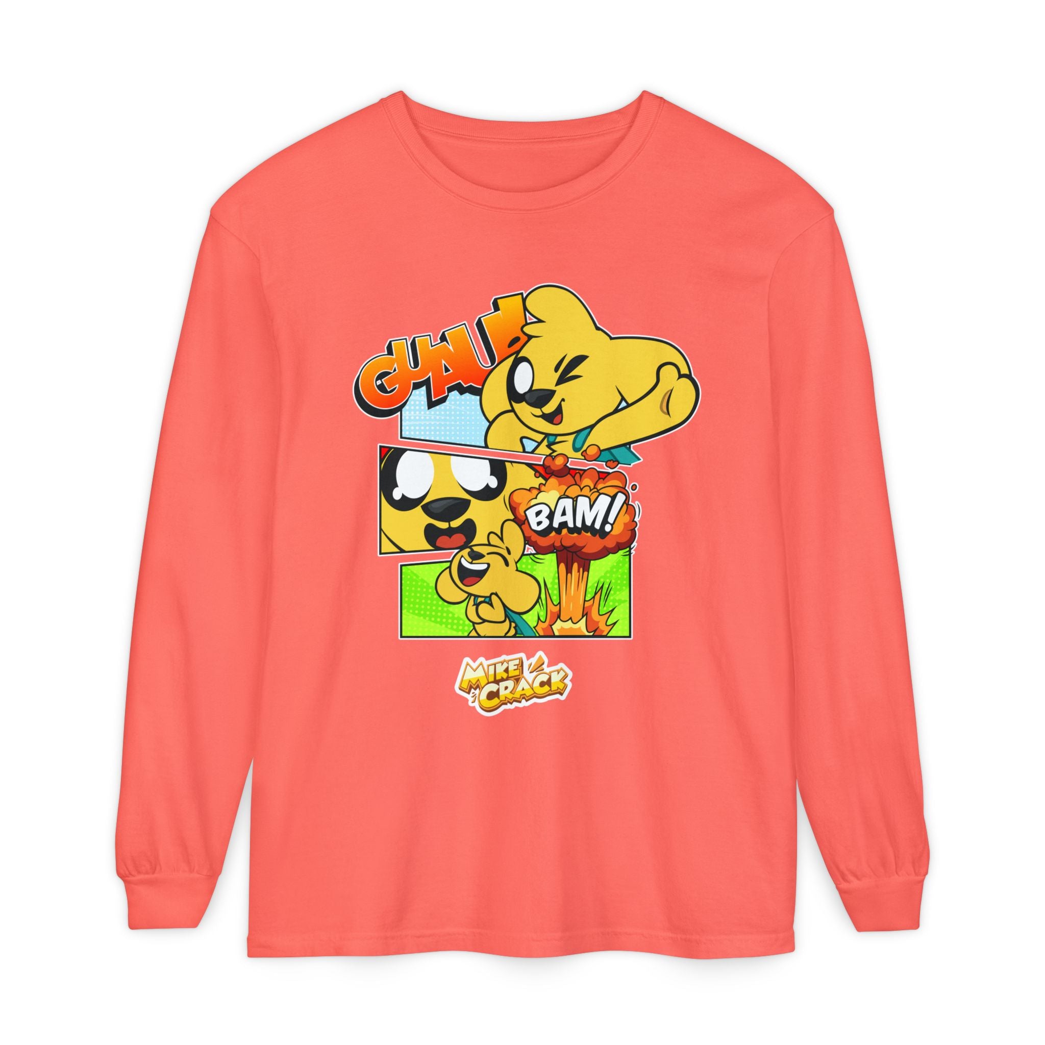 Camiseta de manga larga unisex Mikecrack