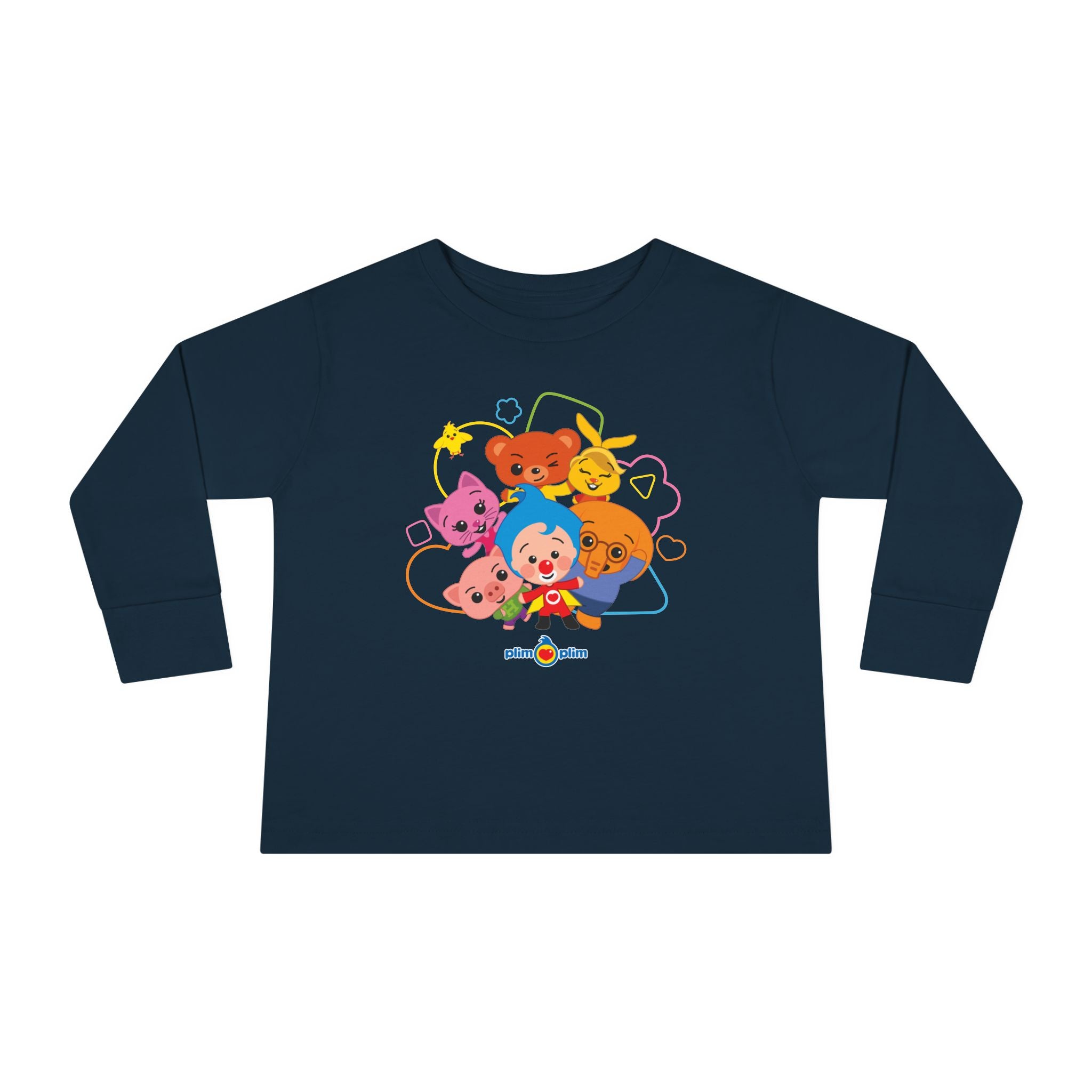 Plim Plim Camiseta Manga Larga de Niños Amigos