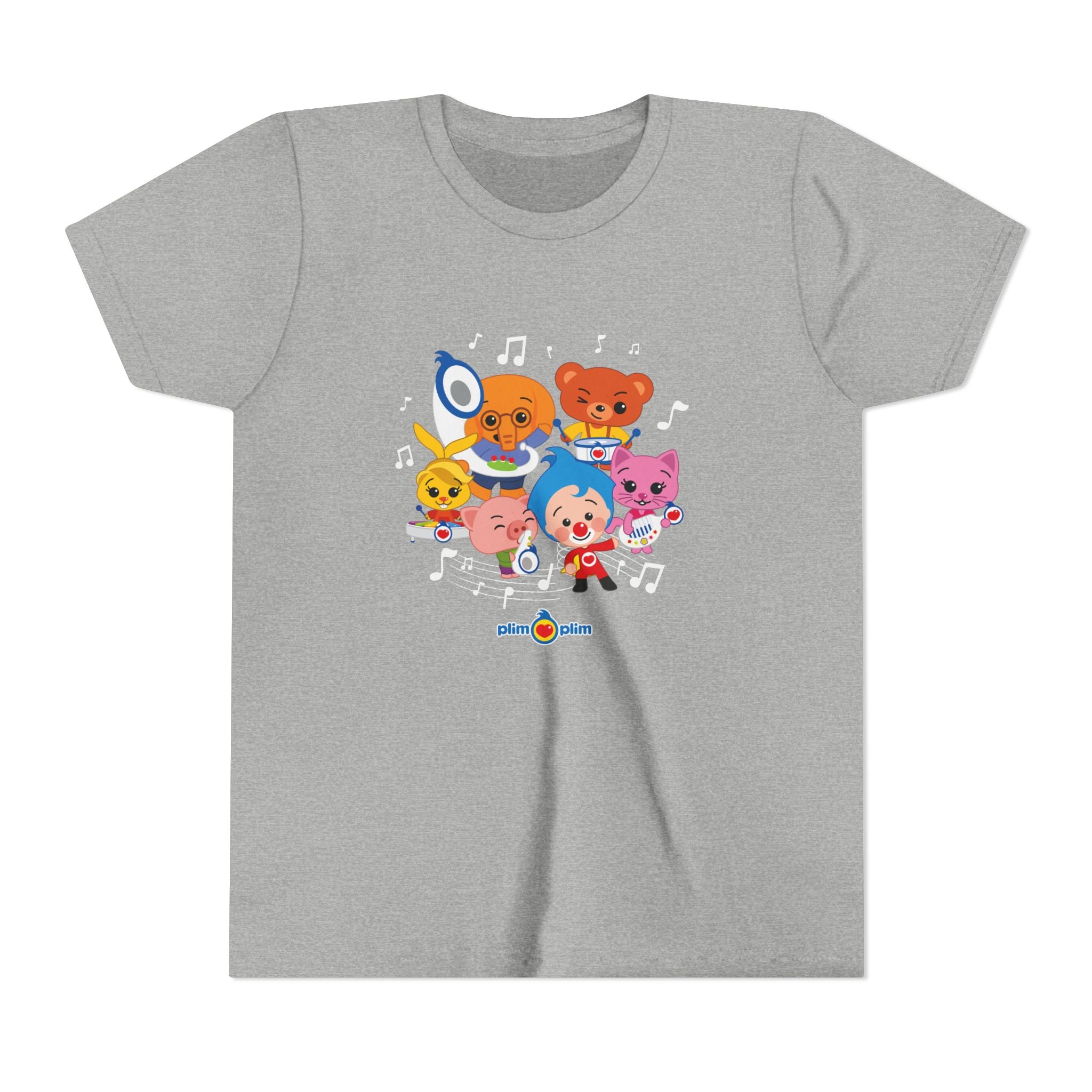 Plim Plim Camiseta Juvenil de Manga Corta Orquesta