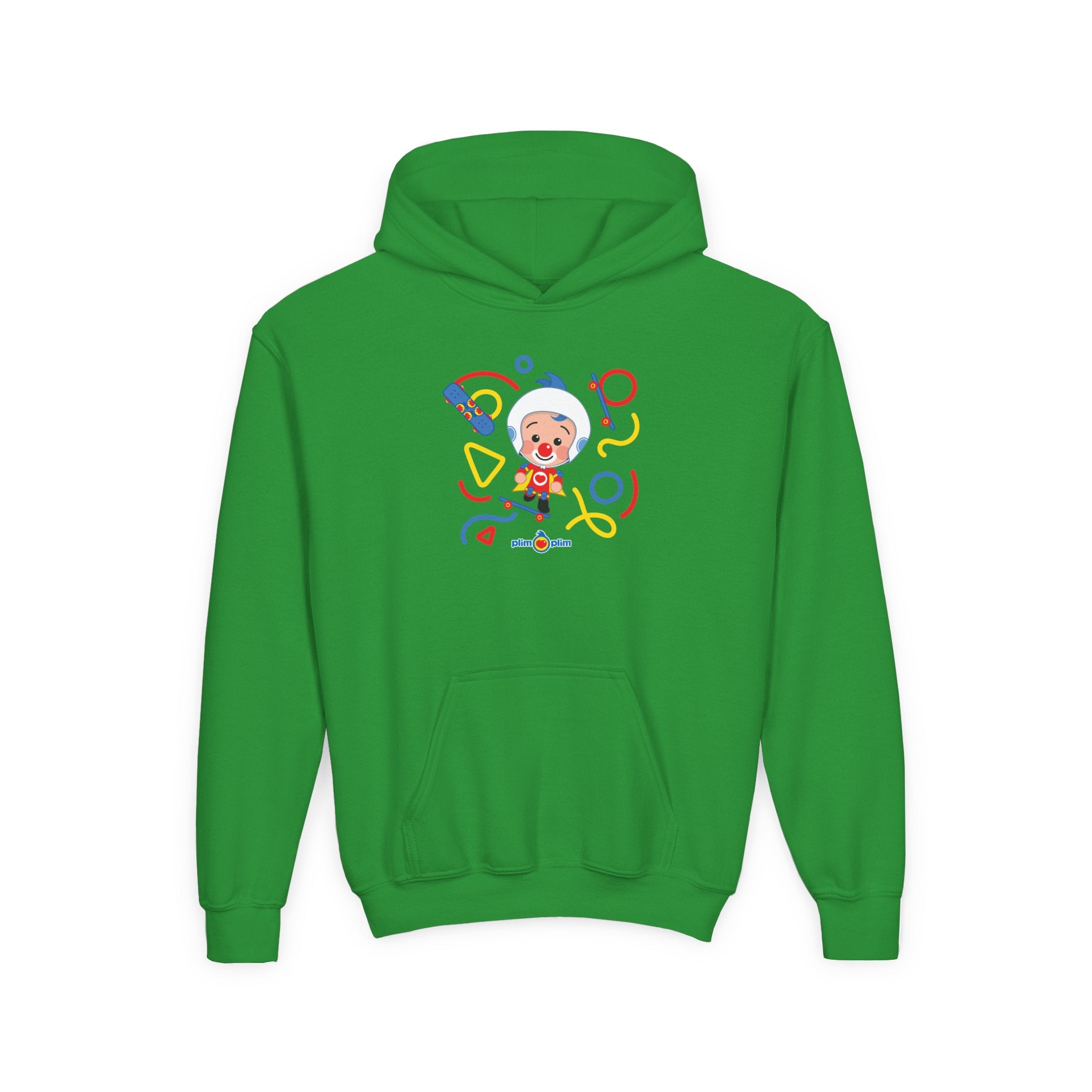 Plim Plim Sudadera de Niños con Capucha Patineta