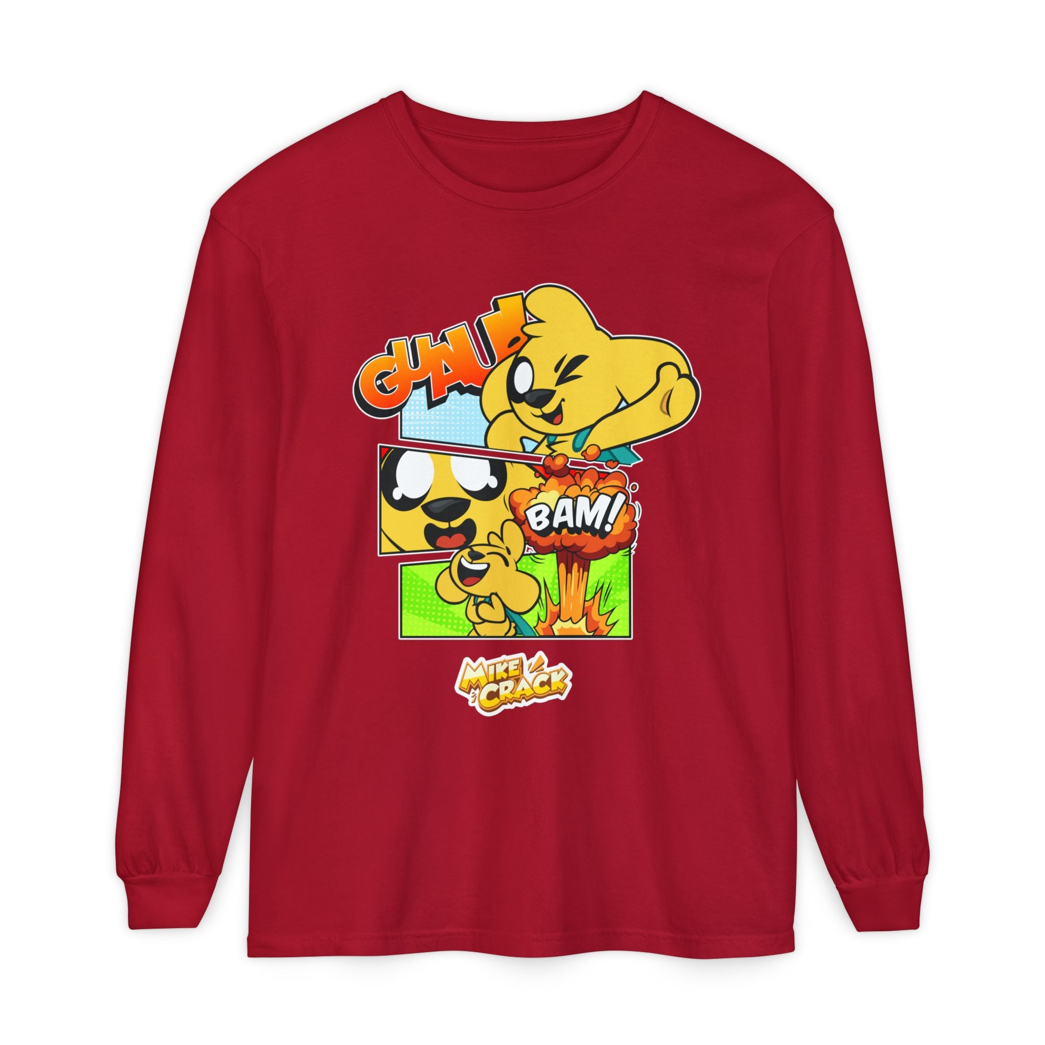 Camiseta de manga larga unisex Mikecrack