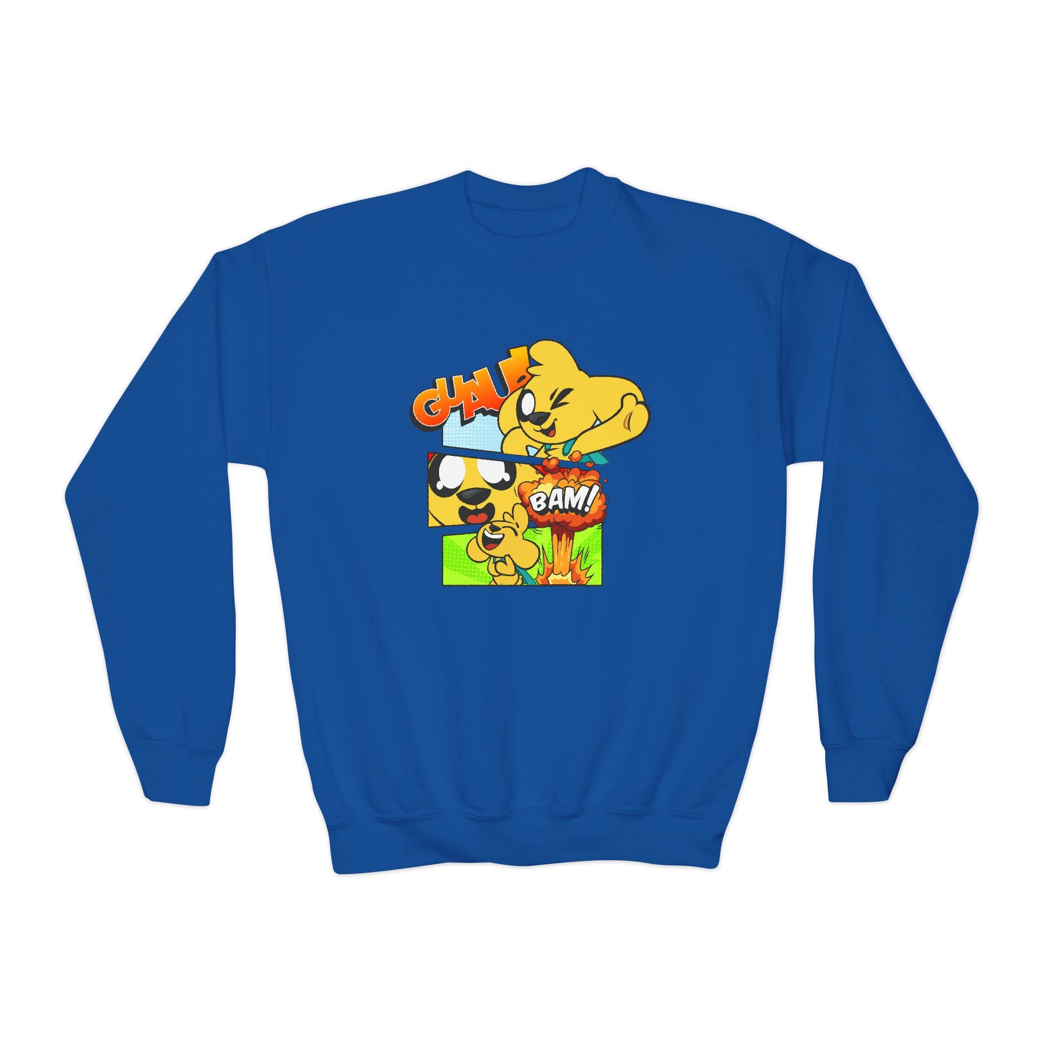 Mikecrack Youth Crew Neck Sweatshirt